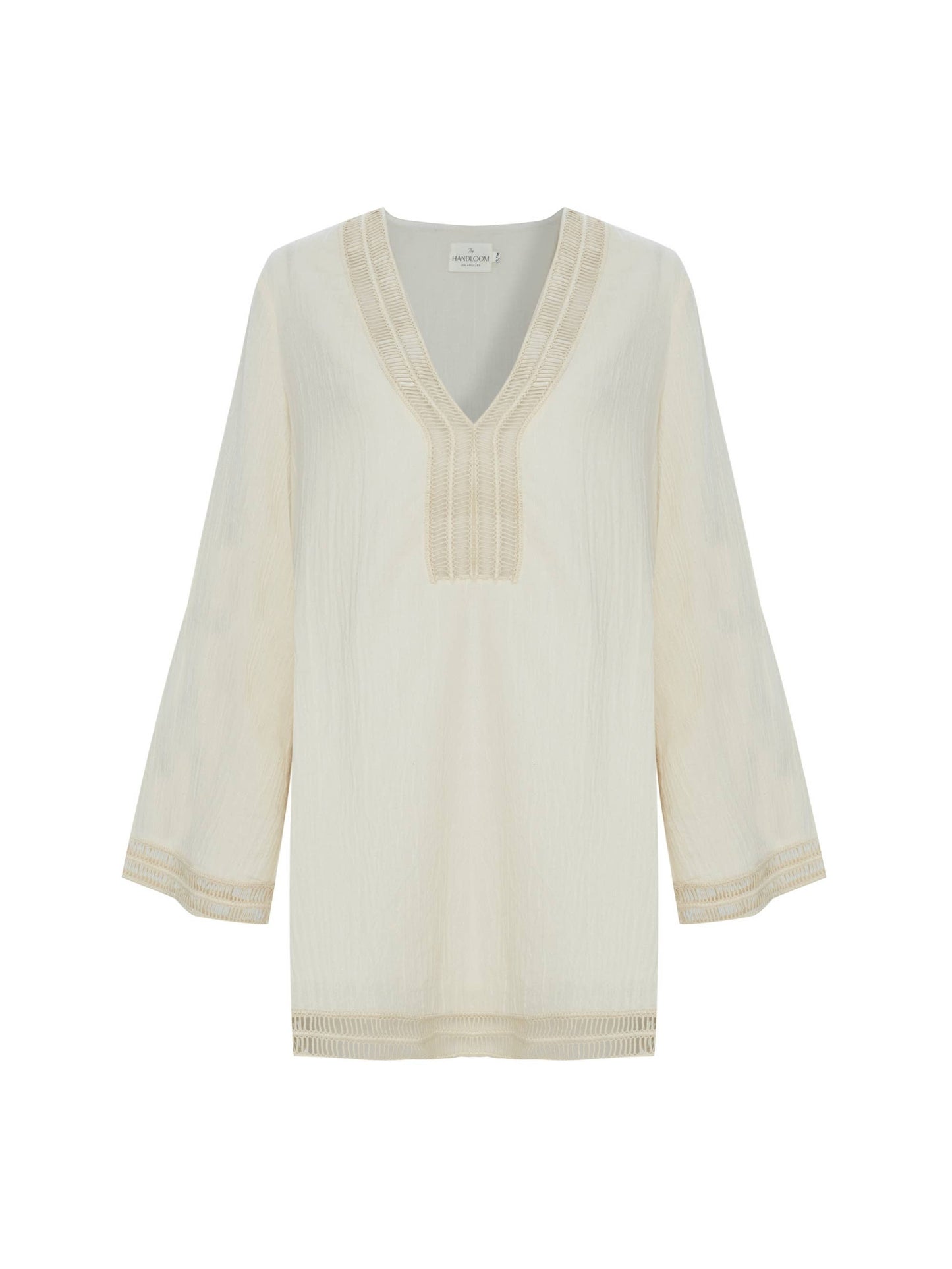 The Handloom - Positano Dress - Natural: Natural / S/M