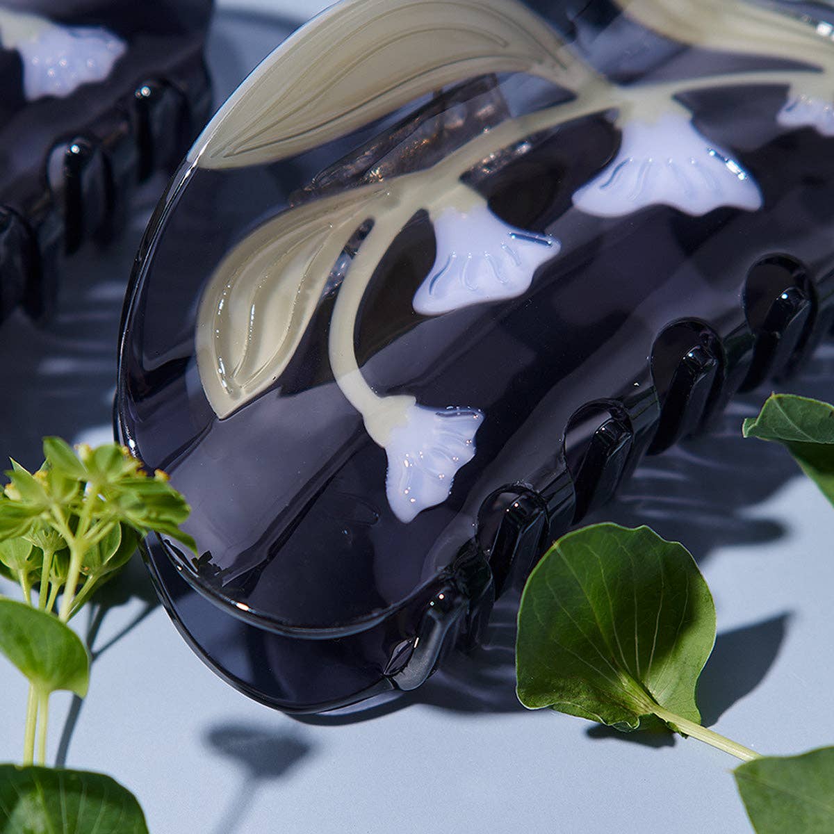 WINONA IRENE - Moonflower Vine Women's Acetate Hair Claw Accessory