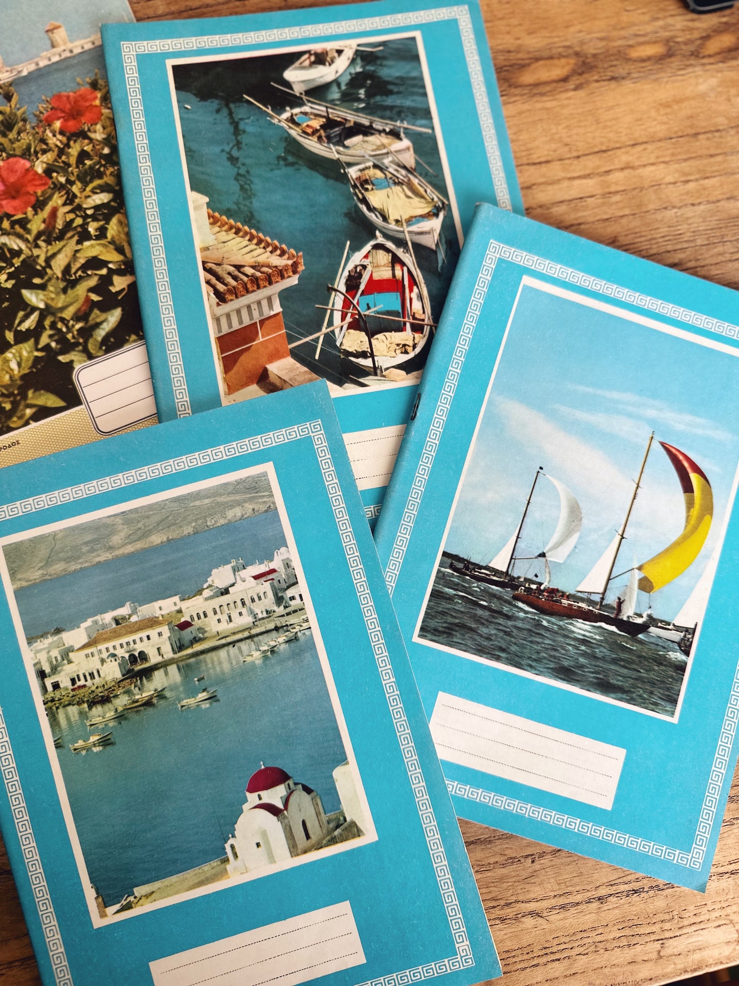 1950s Vintage Greek Notebooks
