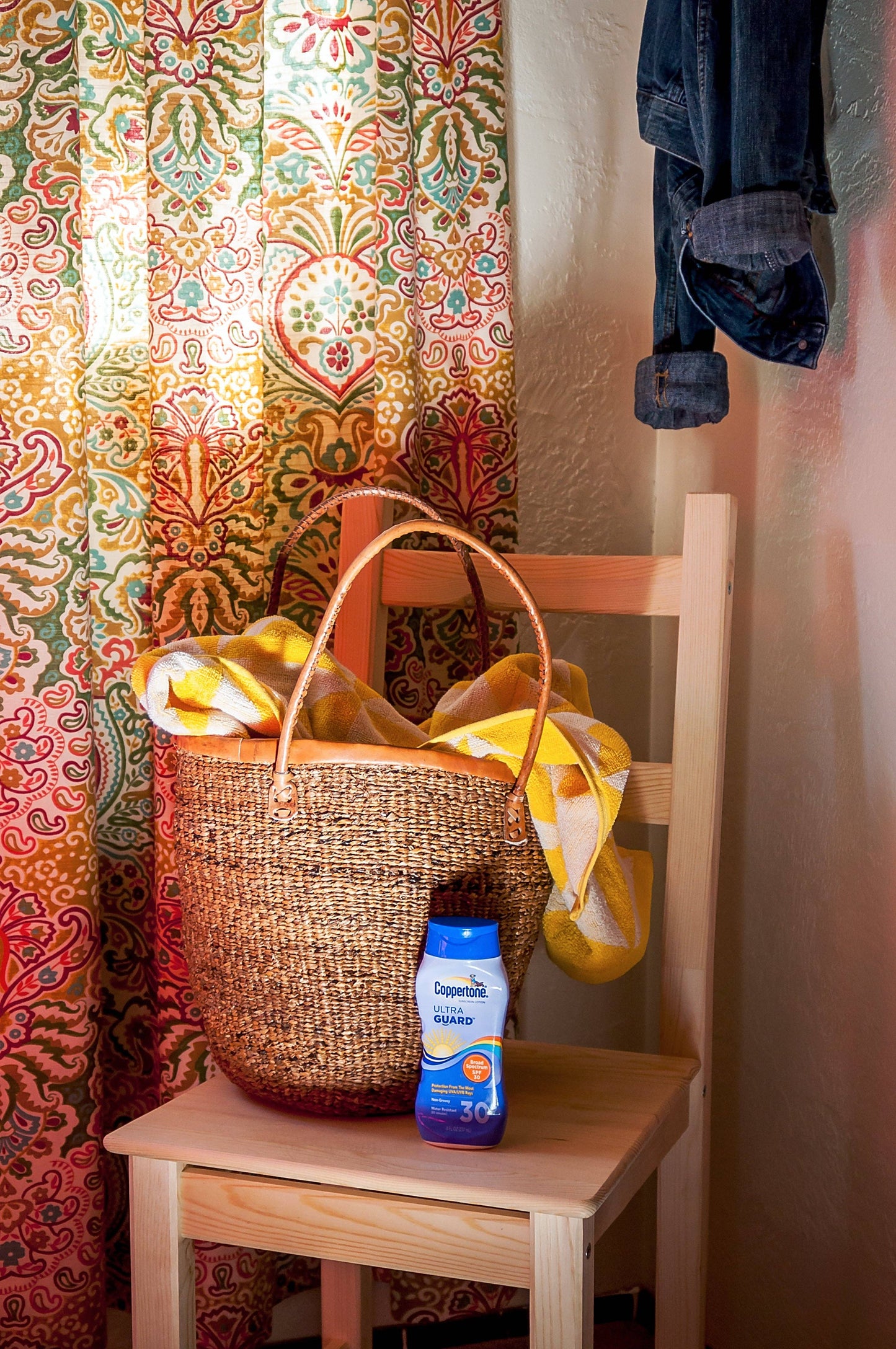 Swahili | AFRICAN MODERN - Kenyan Banana Fiber and Leather Tote Bag