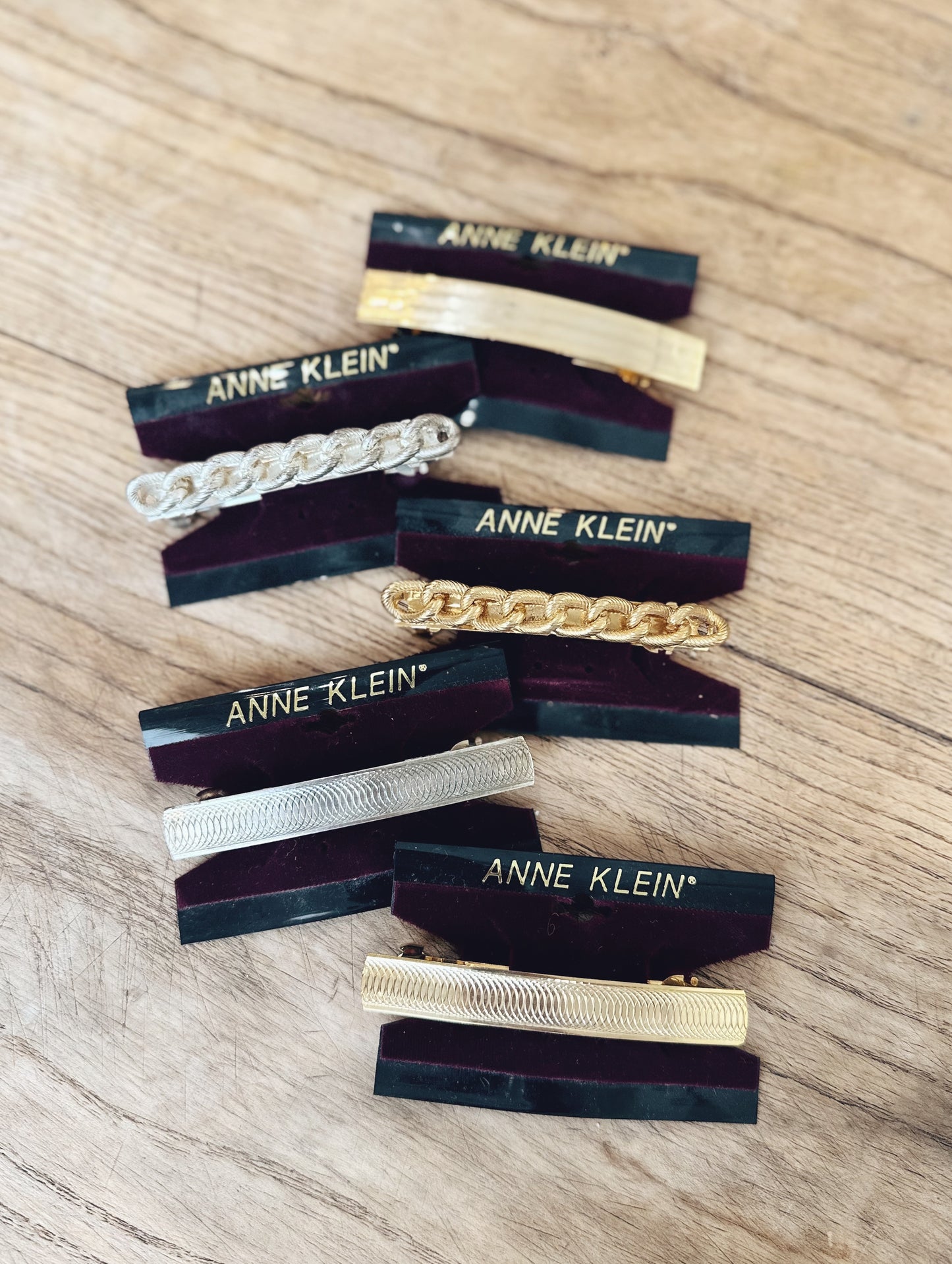 Vintage Anne Klein Barrettes