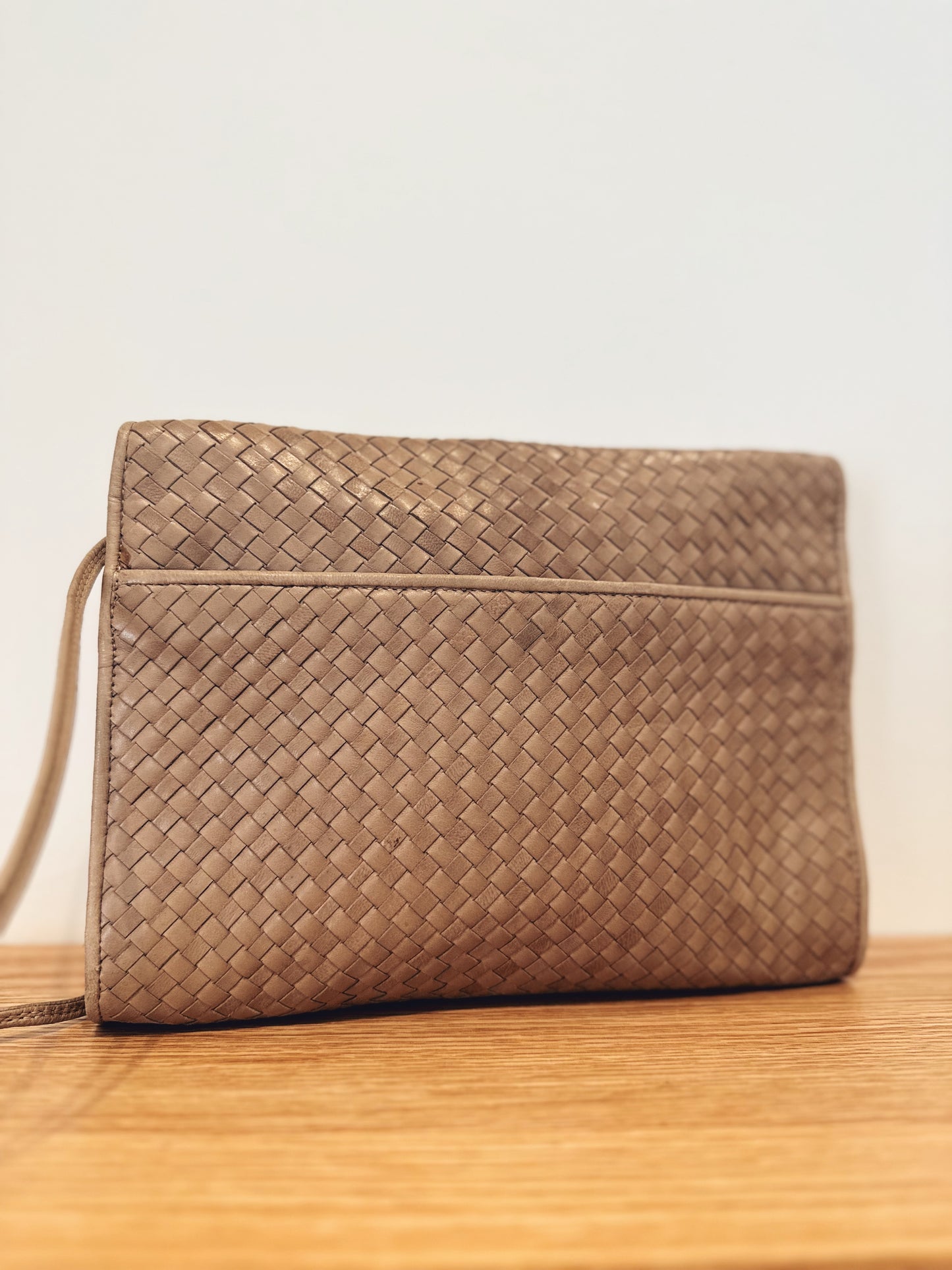 Vintage Woven Leather FENDI Bag