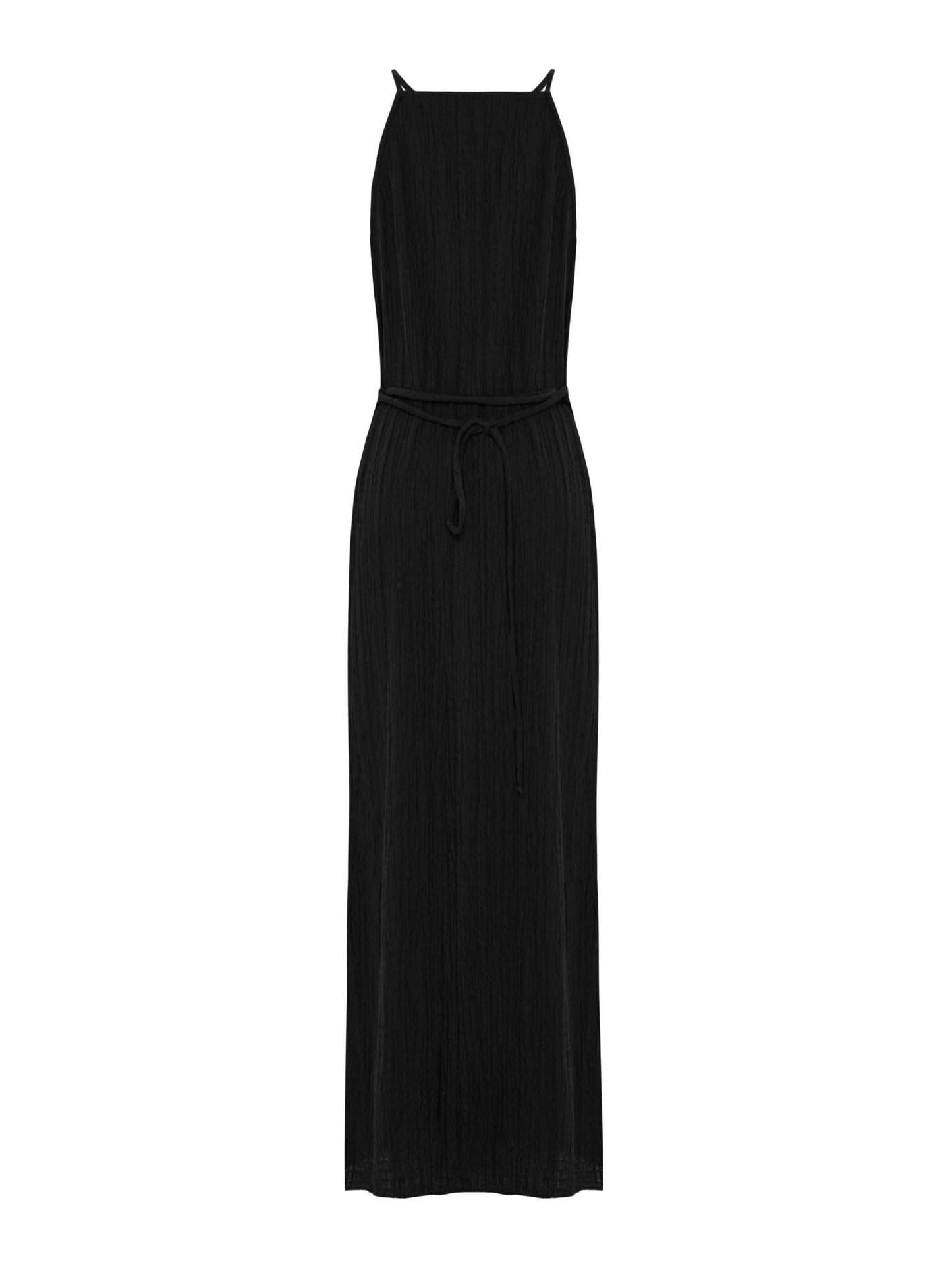 The Handloom - Siesta Dress - Black: Black / M/L