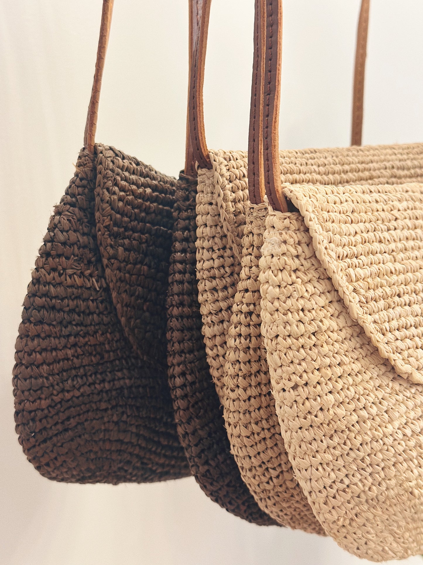 Saint Tropez Raffia Bag in Natural