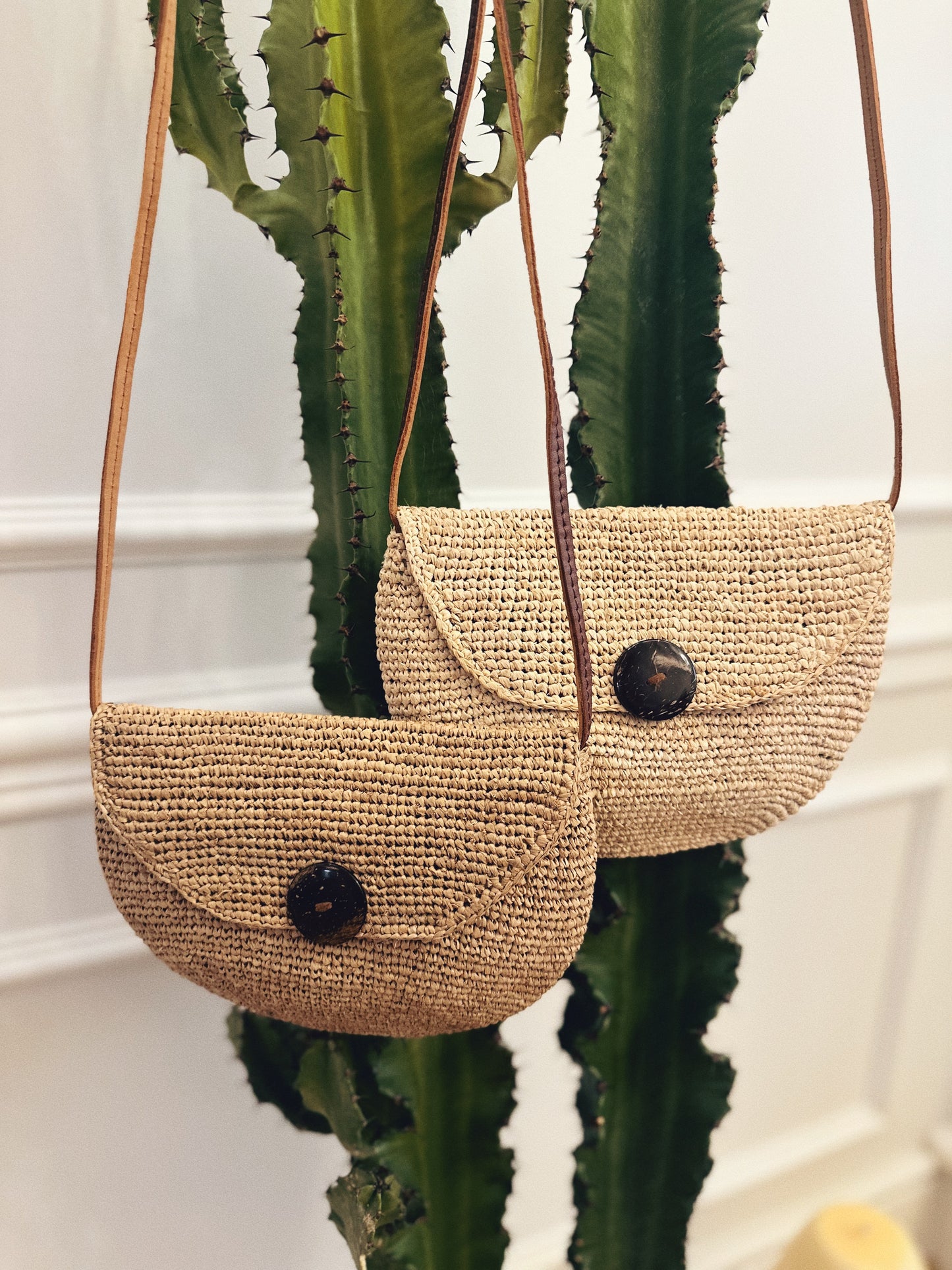 Saint Tropez Raffia Bag in Natural