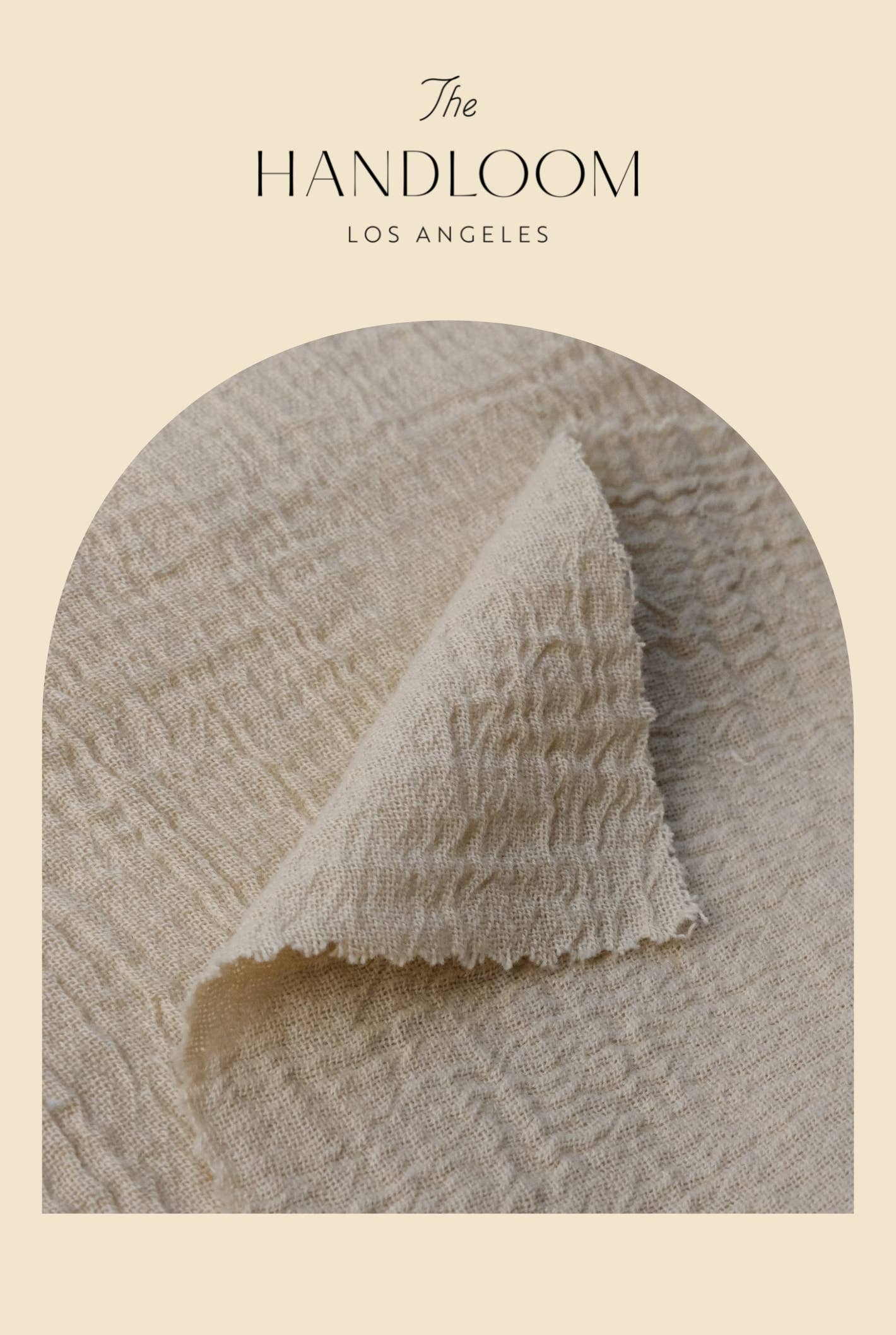 The Handloom - June Short - Oatmeal: Oatmeal / Medium/Large