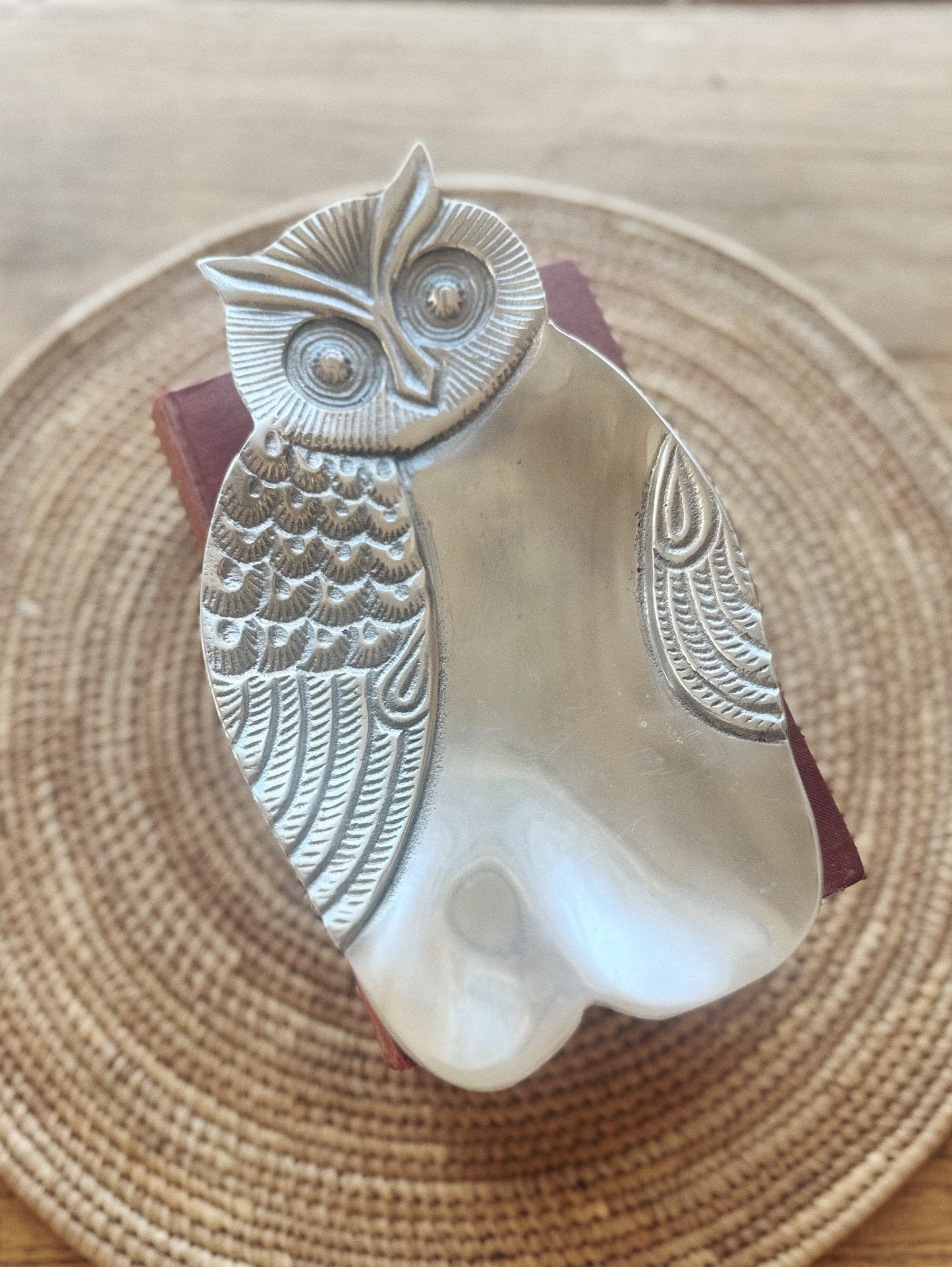 Vintage Owl Dish