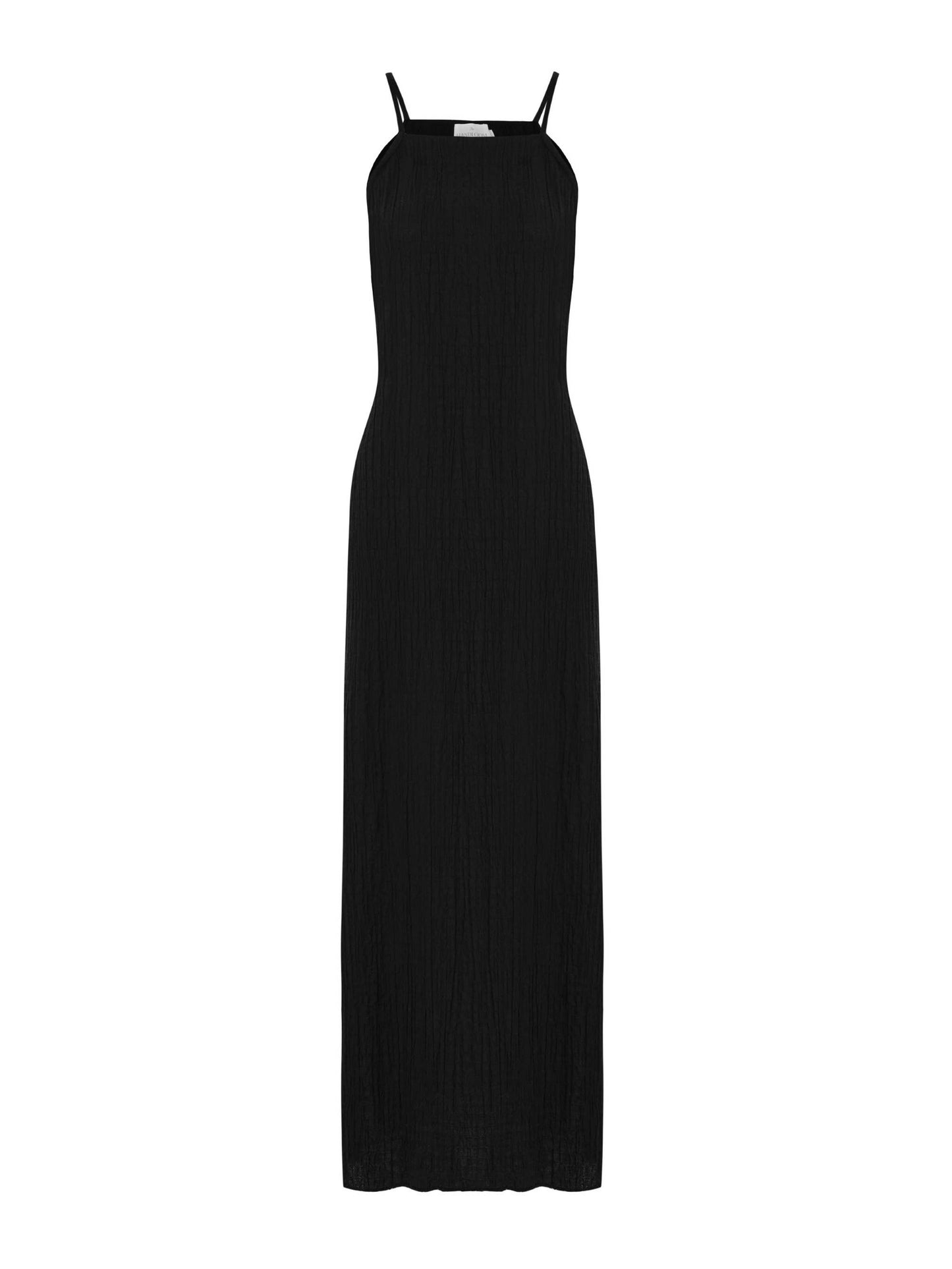 The Handloom - Siesta Dress - Black: Black / M/L