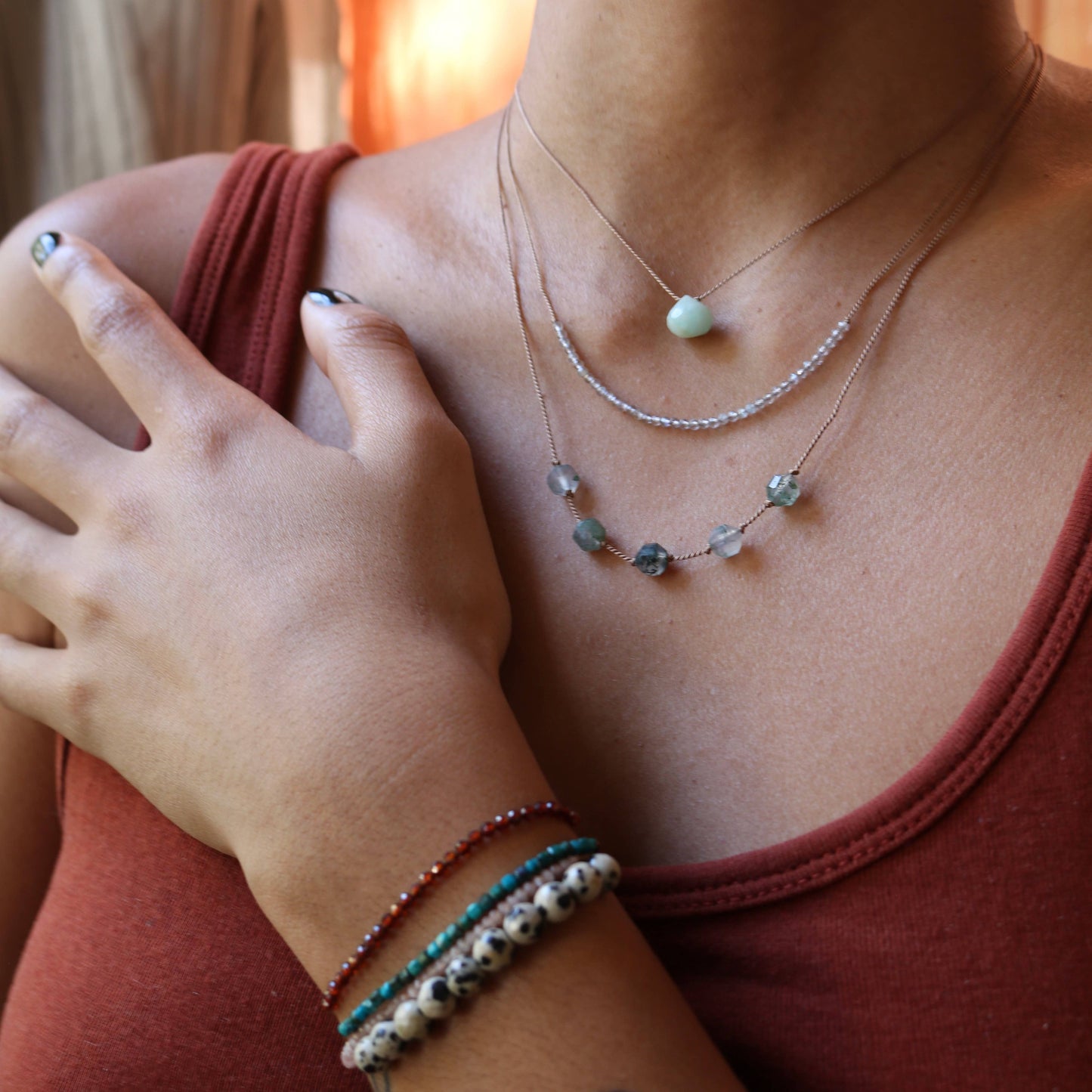 Vibe - VIBE BRACELET | PEACH MOONSTONE