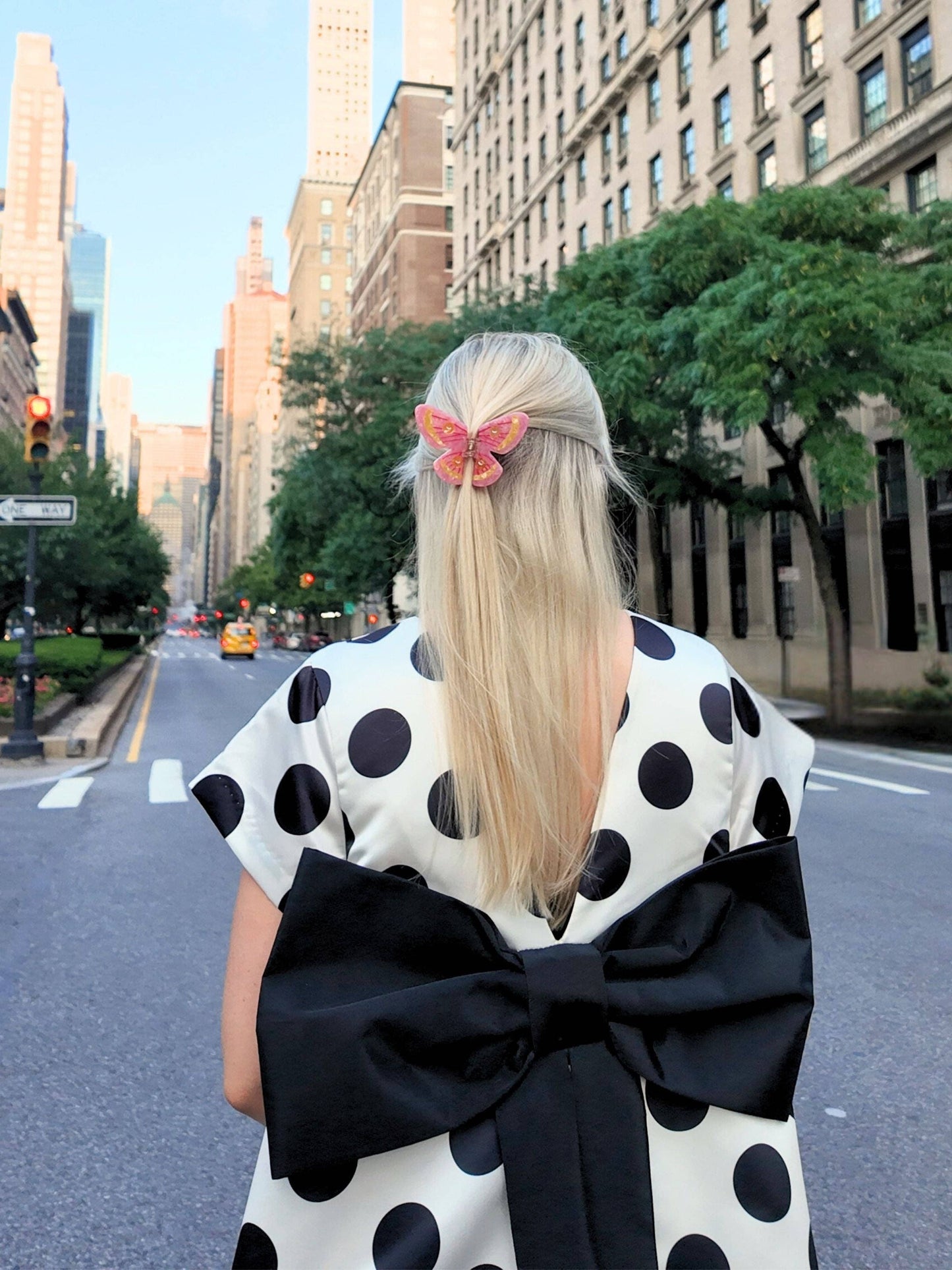 Solar Eclipse - Hand-painted Emperor Silk Moth Claw Hair Clip | Eco-Friendly: Brown