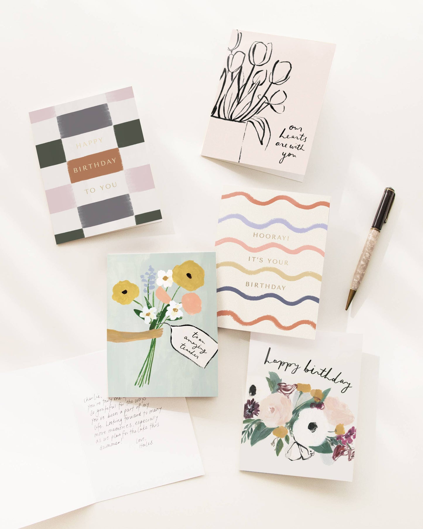 Our Heiday - Our Hearts Are With You Card