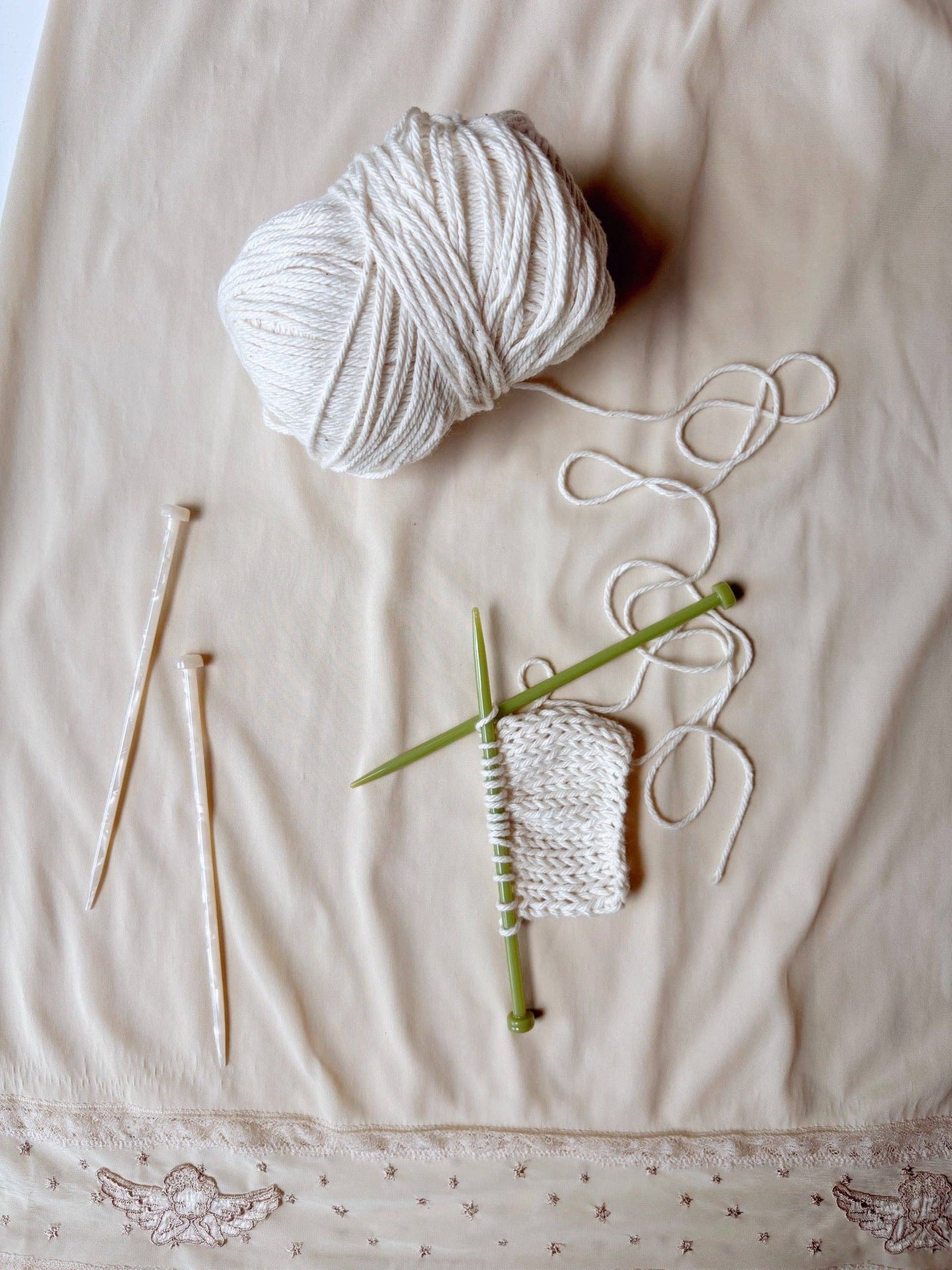 Knitting Needle Hair Stick Set