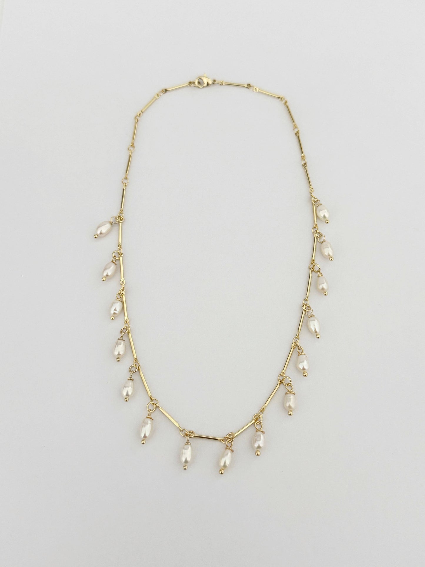 Tramps+Thieves - Perlitas Drop Necklace 