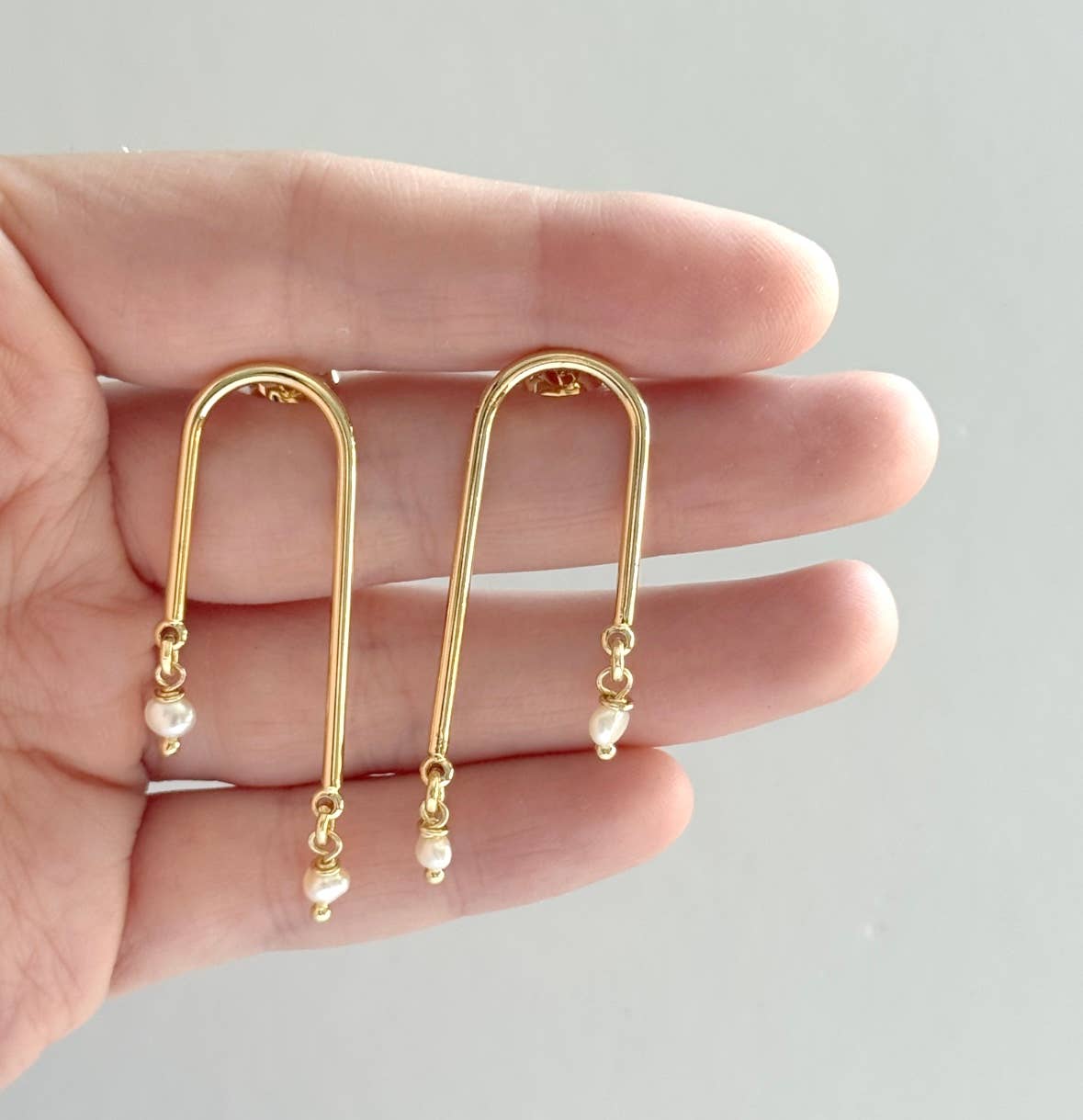 Tramps+Thieves - Amelie Pearl Drop Earrings