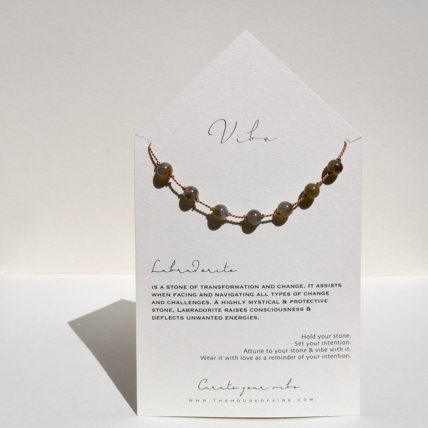 Vibe - VIBE NECKLACE | LABRADORITE 7 STONE