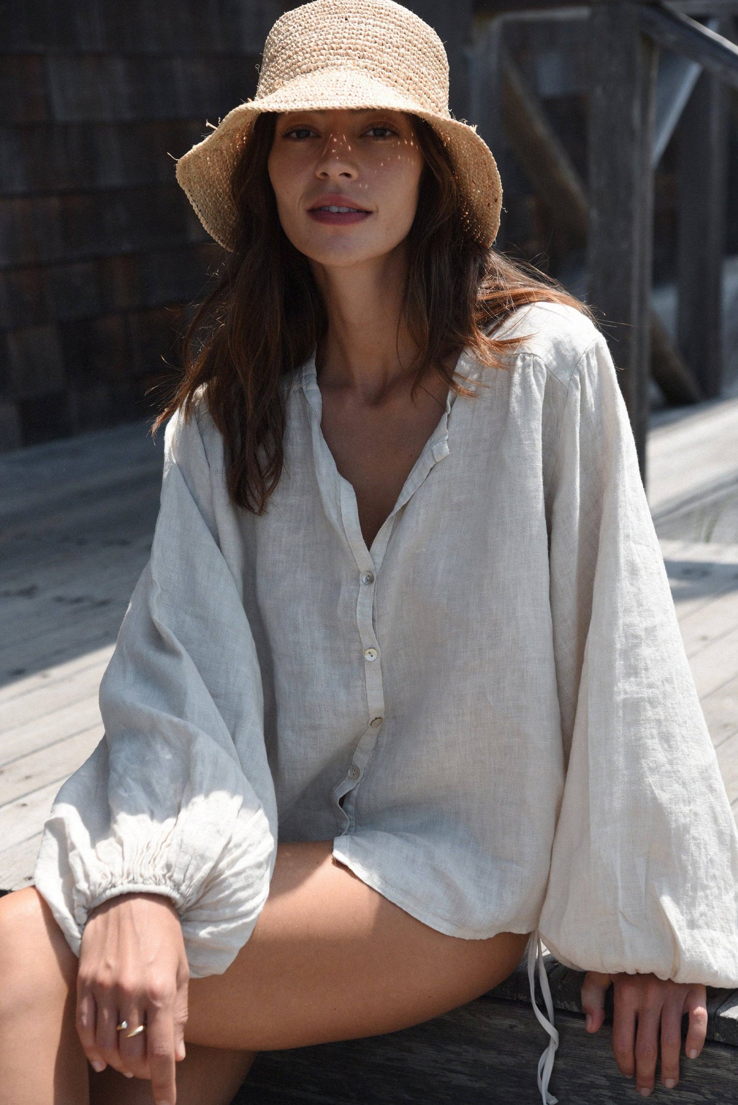 Beachwood The Label - The Lily Blouse // Moon