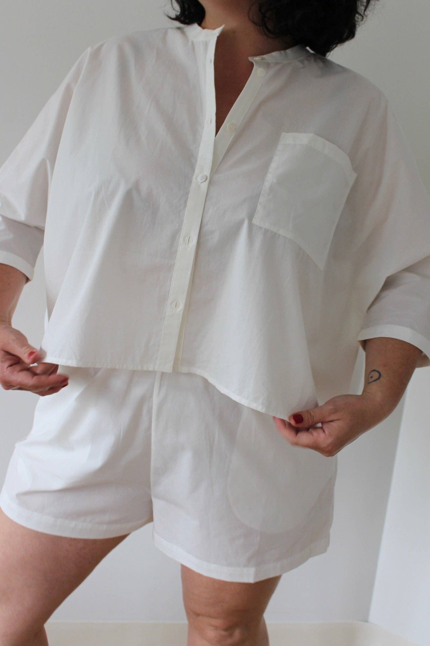 Na Nin - Adrian Cotton Poplin Top
