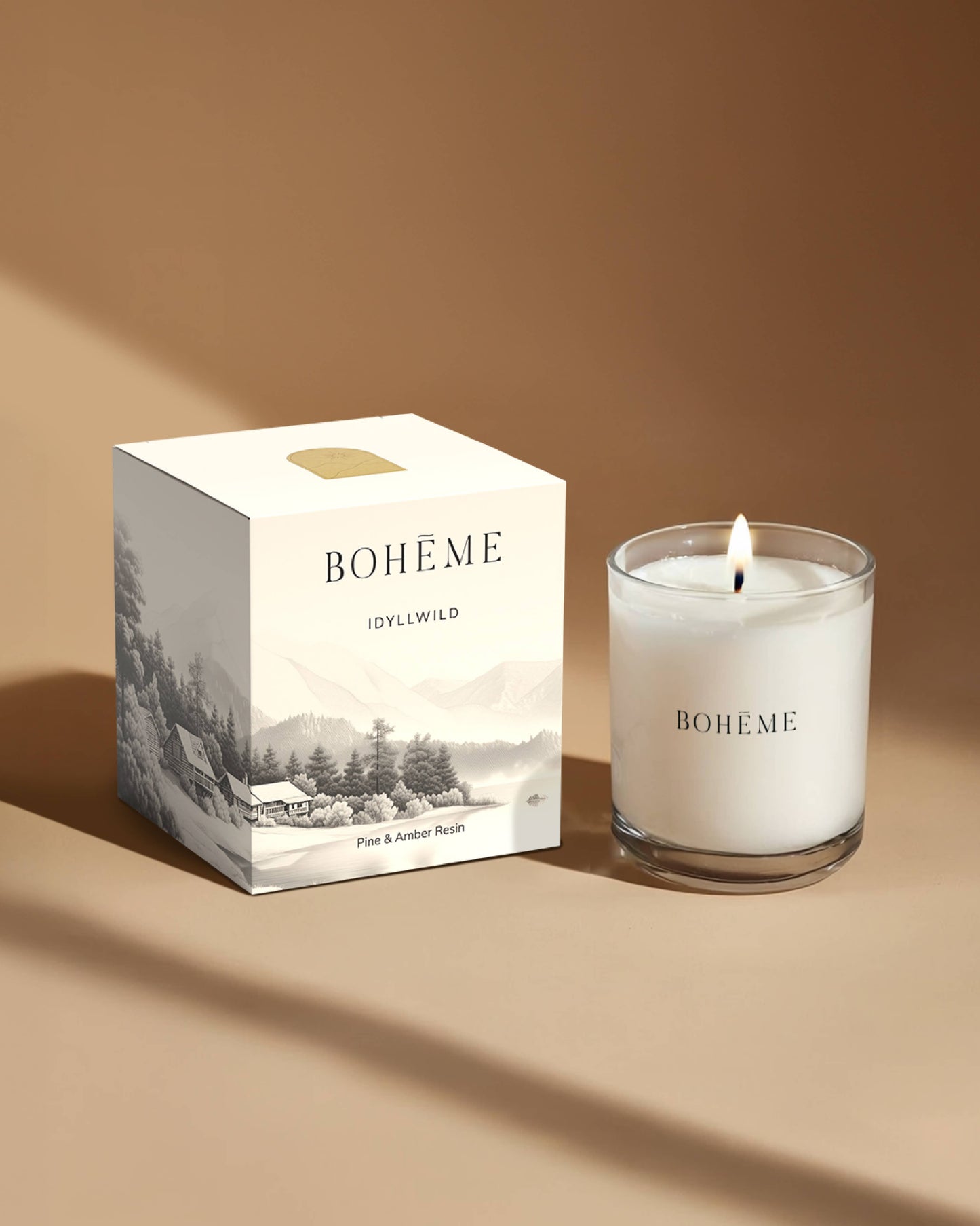 Boheme Fragrances - Idyllwild Candle Wholesale – Pine, Cedarwood & Amber Resin