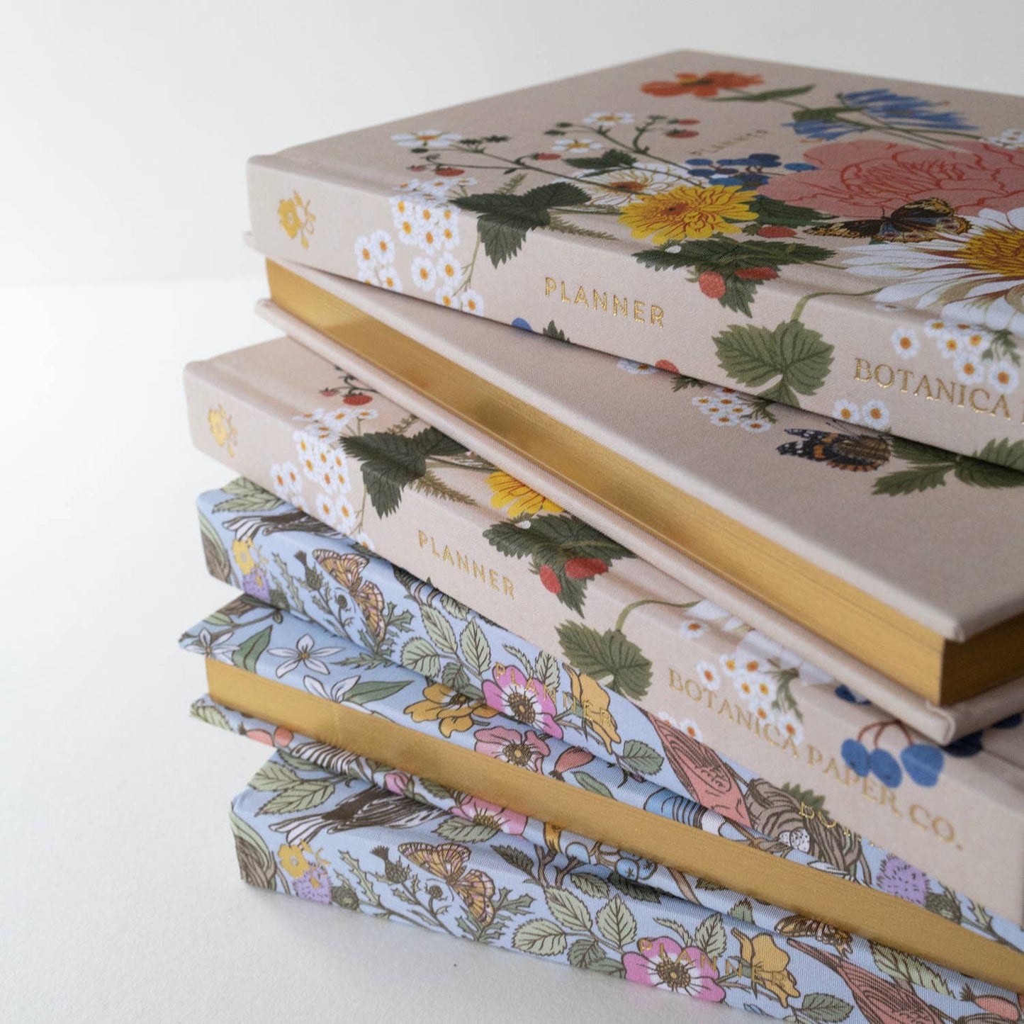 Botanica Paper Co. - GARDEN FLORA | LINEN-BOUND UNDATED PLANNER