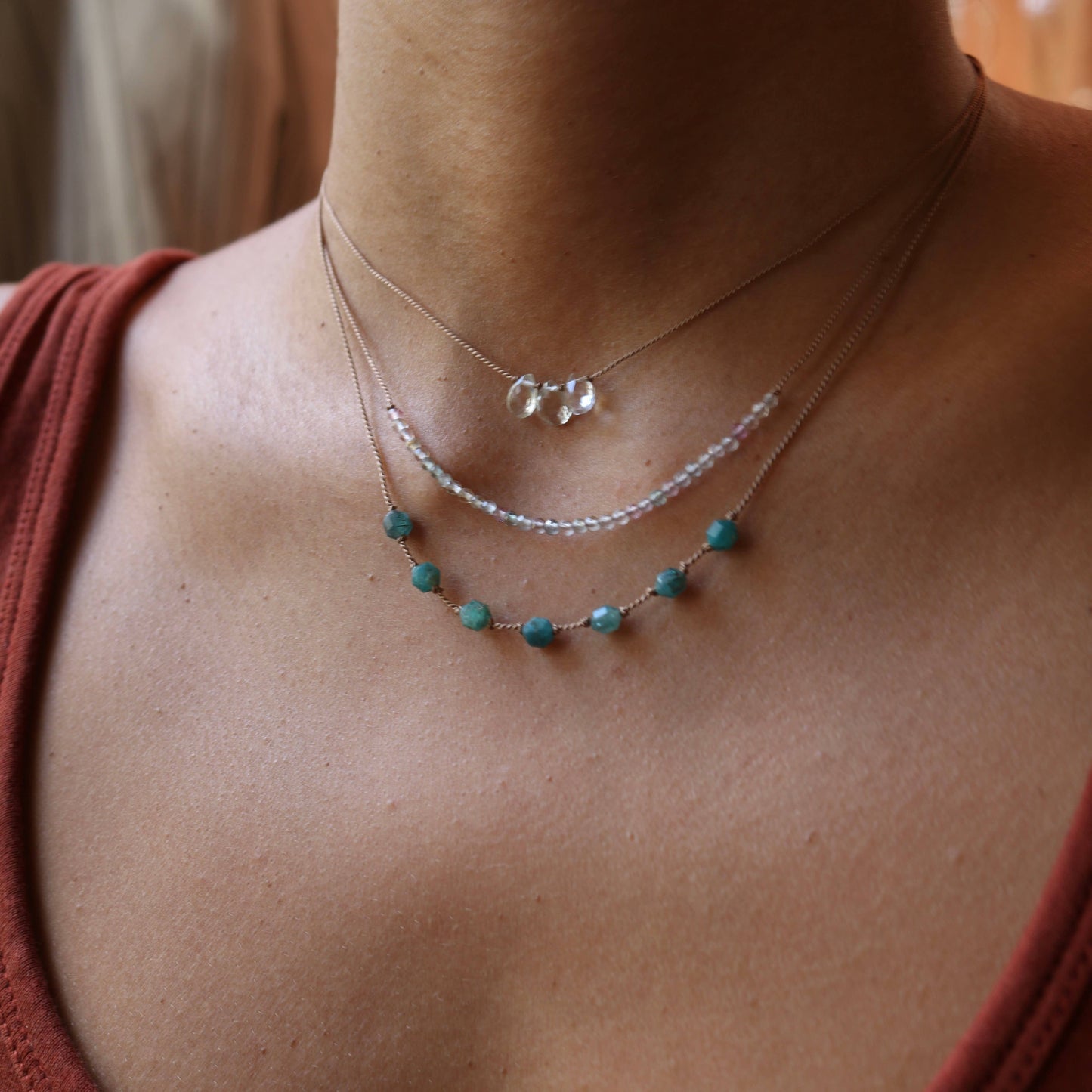 Vibe - VIBE NECKLACE | RAINBOW FLUORITE