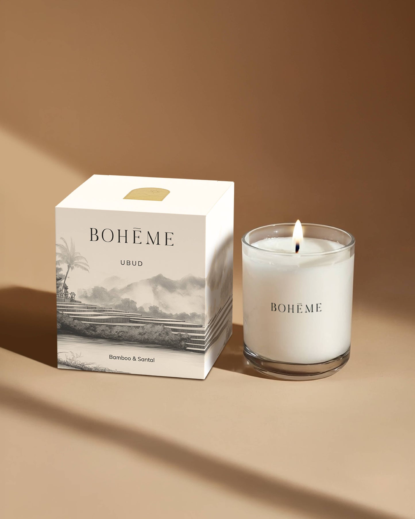 Boheme Fragrances - Ubud Candle Wholesale – Bamboo, Coconut & Sandalwood