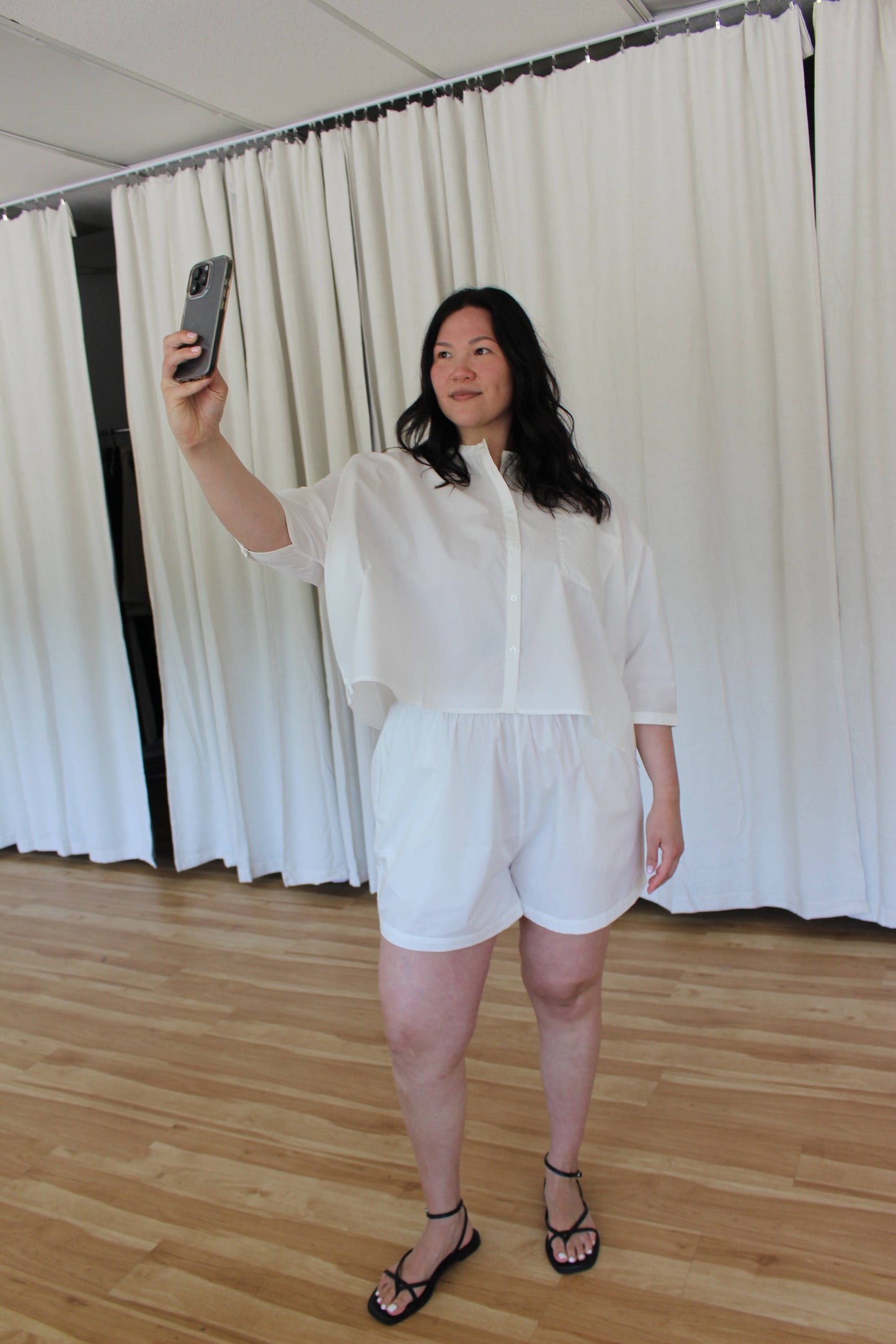 Na Nin - Dimitri Cotton Poplin Short