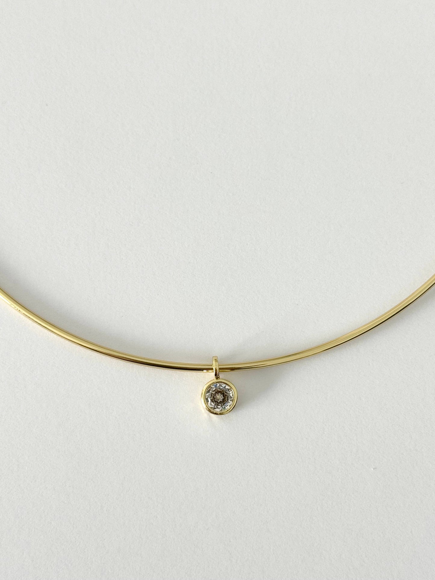 Tramps+Thieves - Bezel Charm Choker necklace 