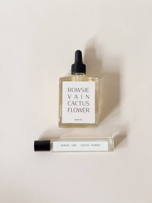 ROWSIE VAIN - Cactus Flower Botanical Perfume Oil Roller Wand (10ml)