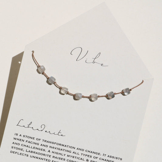 Vibe - VIBE NECKLACE | LABRADORITE 7 STONE