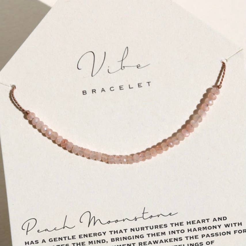Vibe - VIBE BRACELET | PEACH MOONSTONE