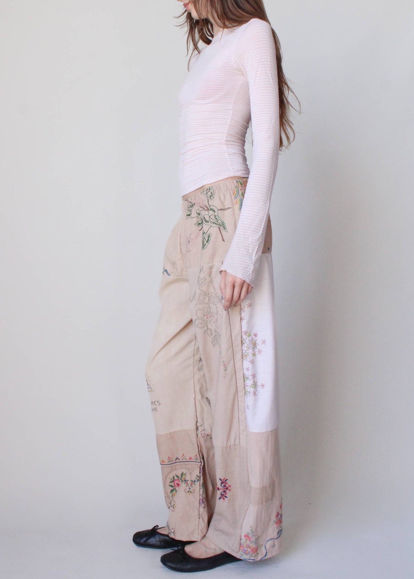 American Recycled Clothing - Embroidered Pieced Pant Bundle