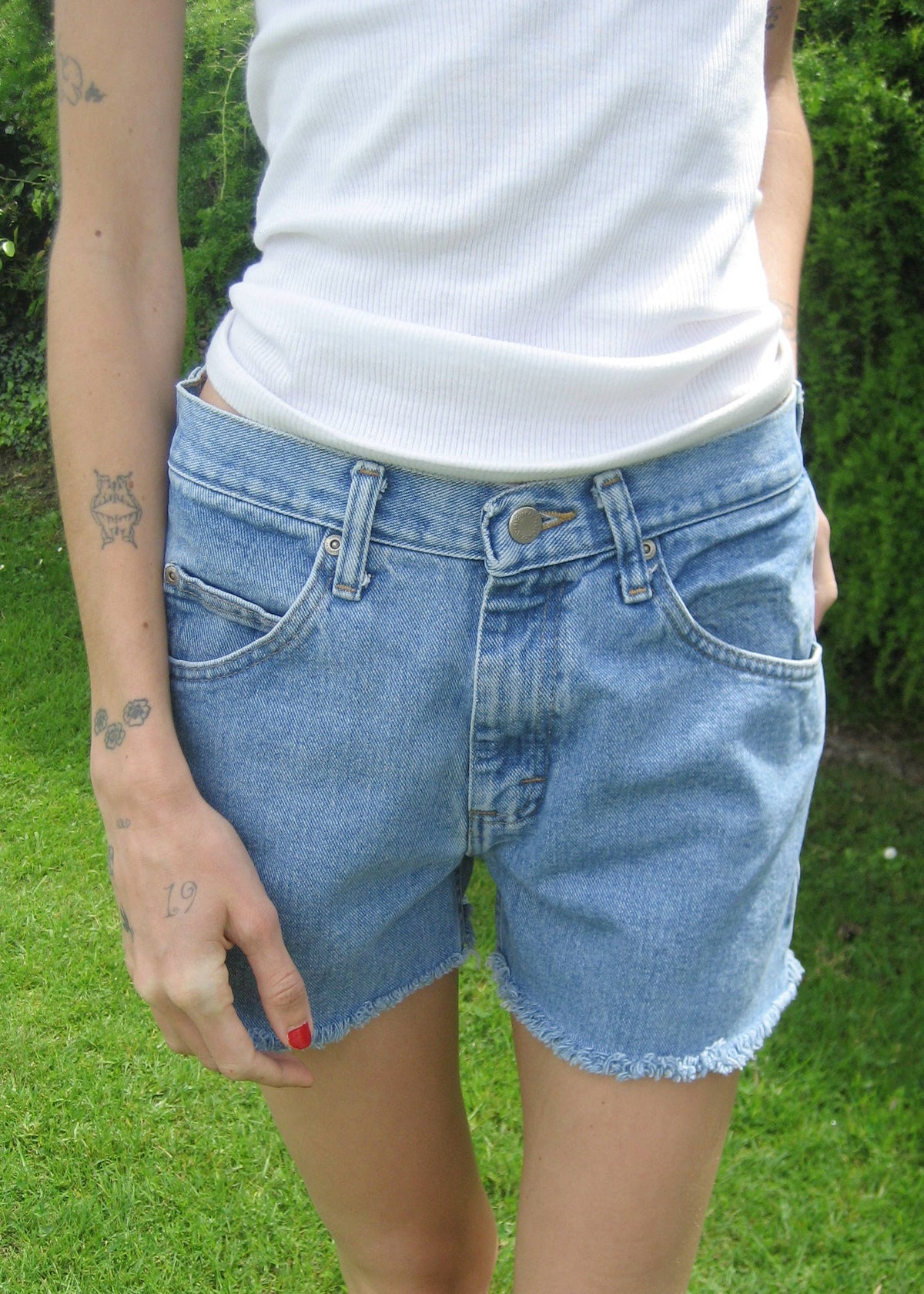 Vintage Levis, Lee and Wrangler Denim Shorts