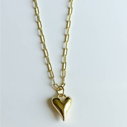 Tramps+Thieves - Mon Amour Necklace : Gold Vermeil