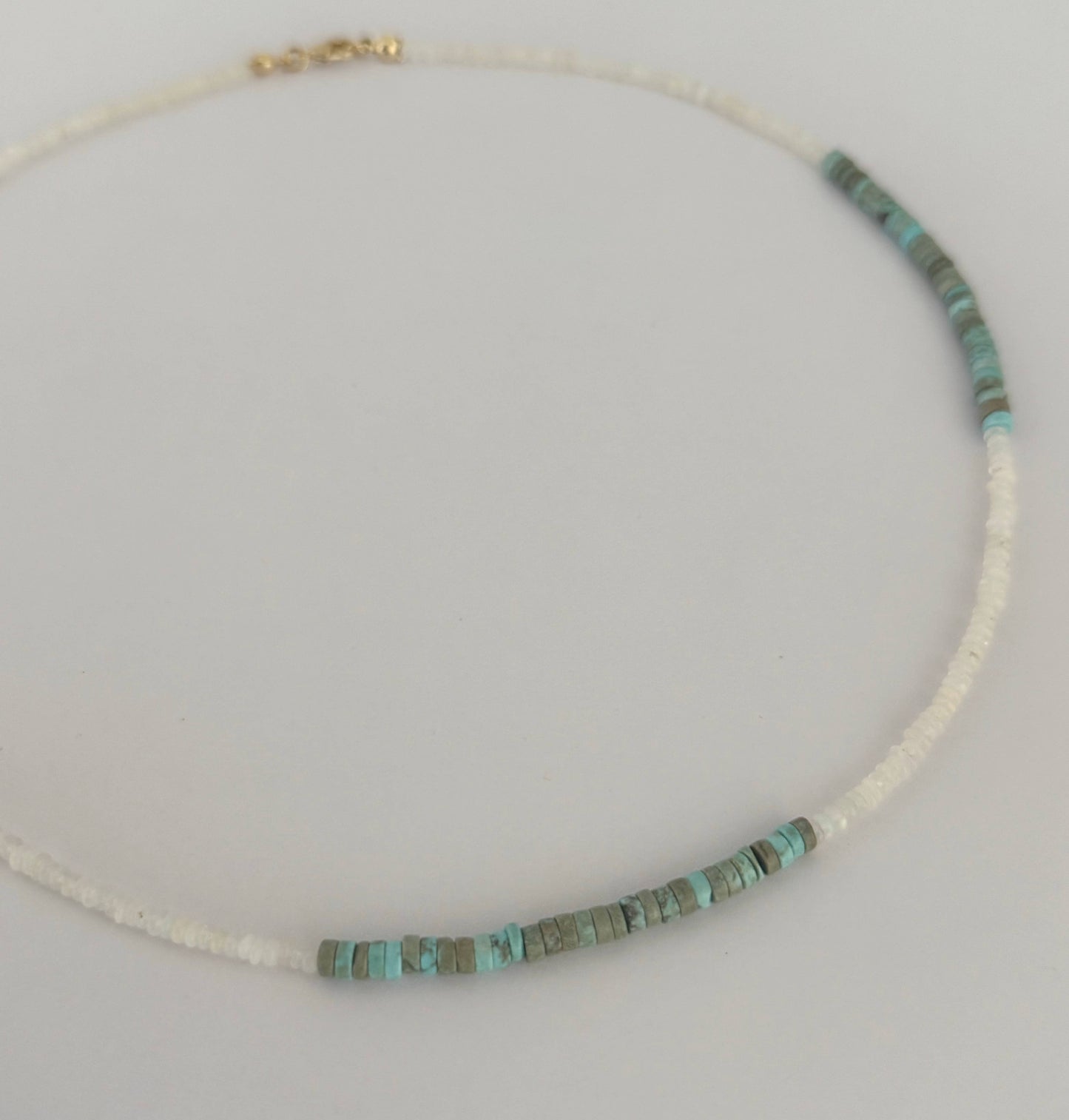 Tramps+Thieves - Turquoise & Ethiopian Opal Necklace
