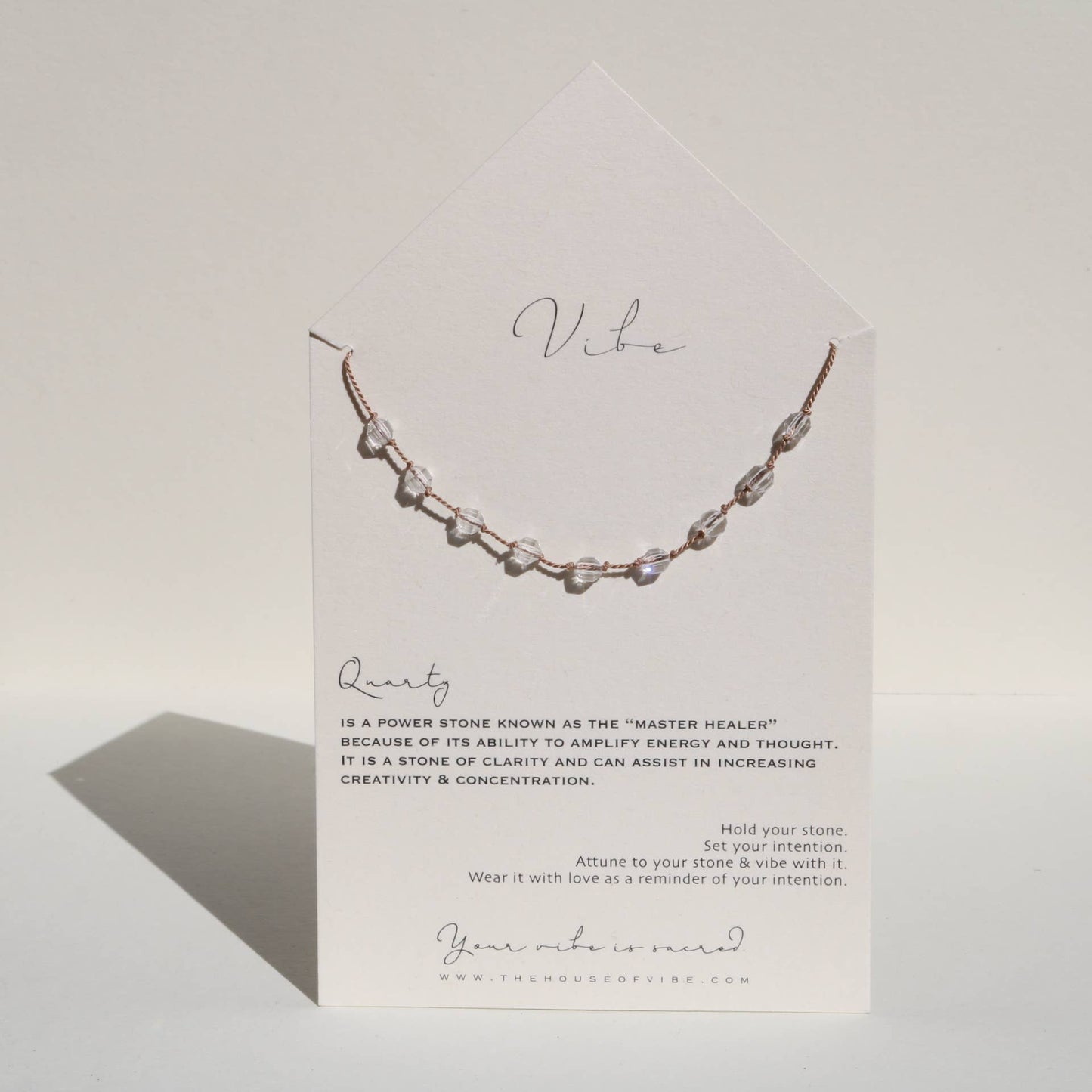 Vibe - VIBE NECKLACE | QUARTZ 9-STONE