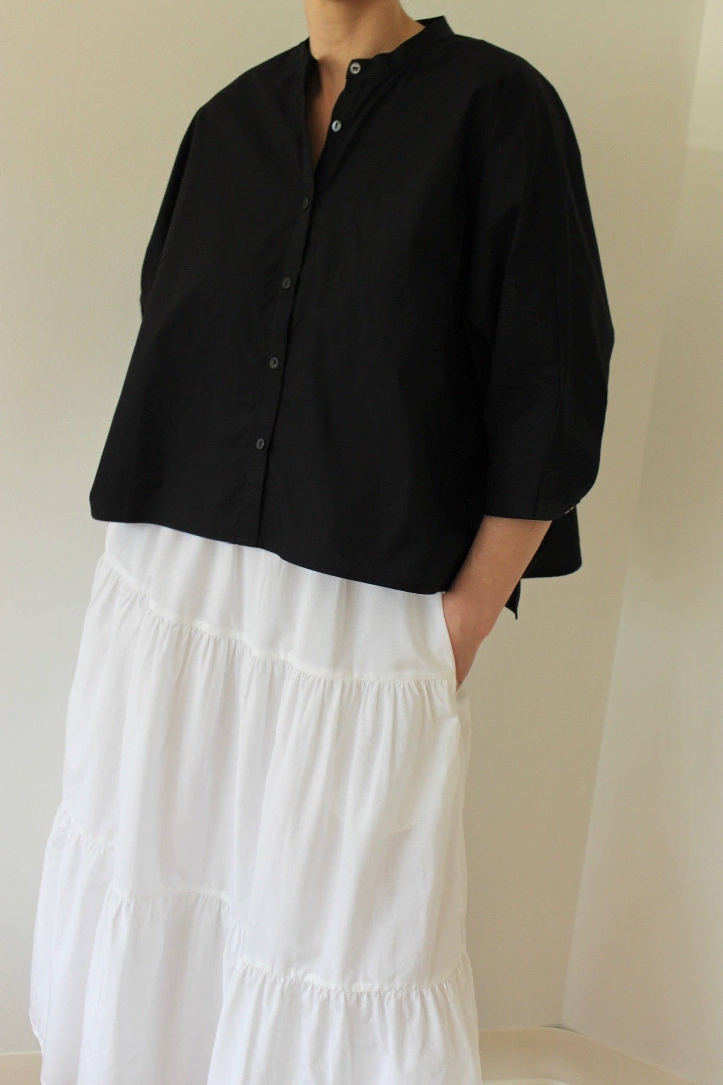 Na Nin - Adrian Cotton Poplin Top