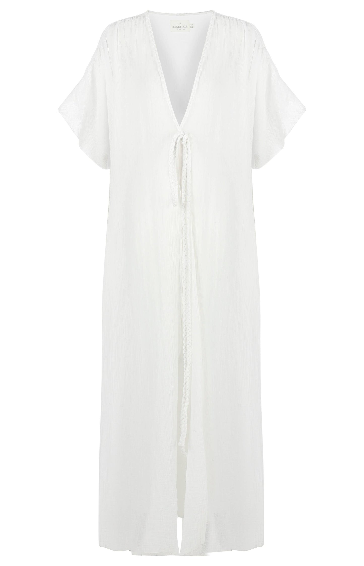 The Handloom - Juniper Kimono - White: White / One Size