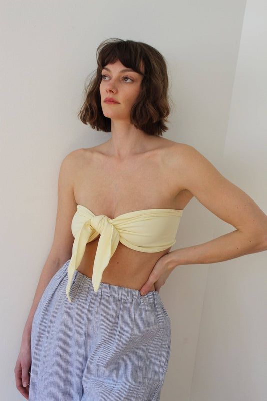 Na Nin - Anita Swim Bandeau: Eggshell / 3