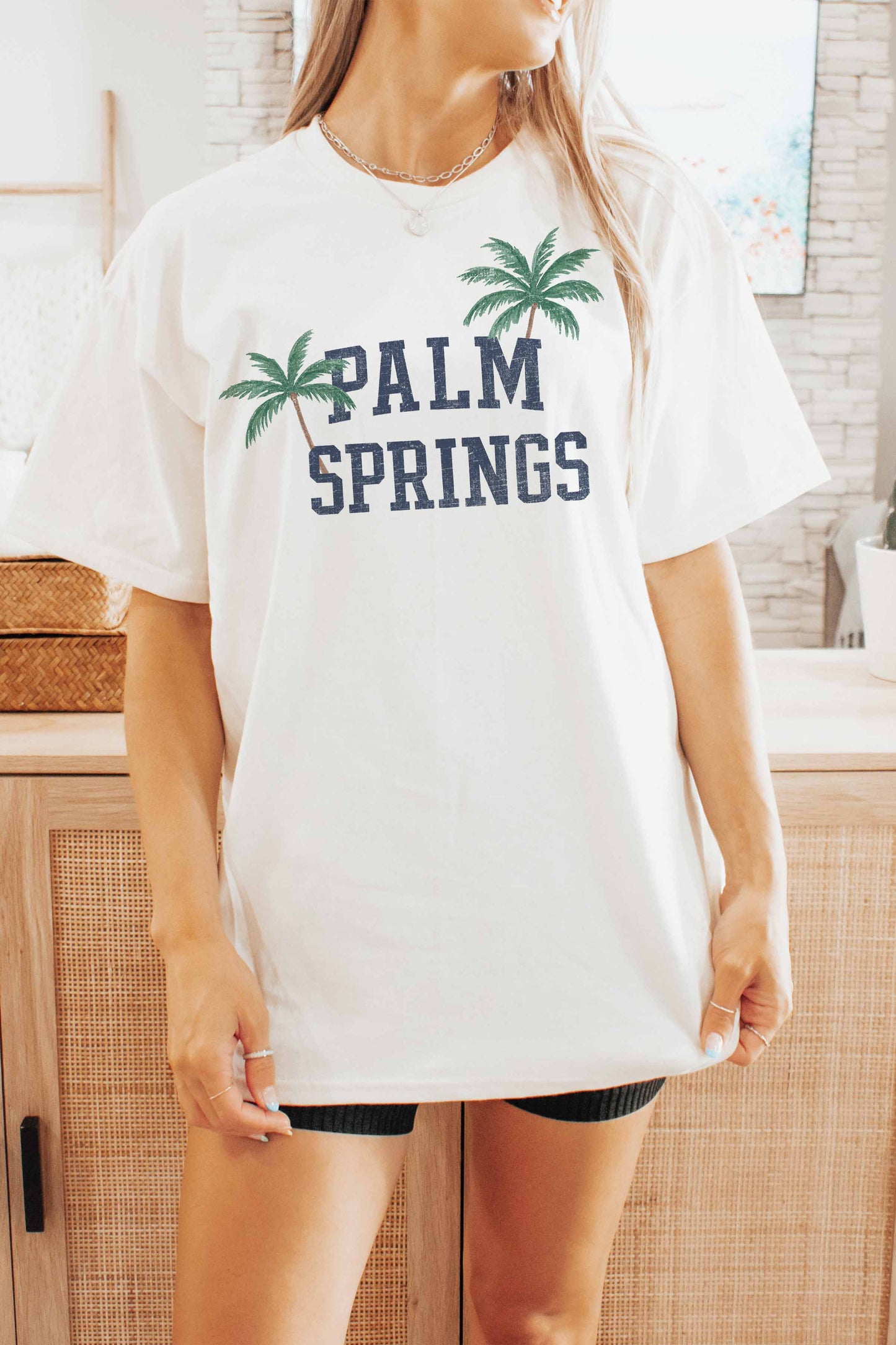 PALM SPRINGS OVERSIZED TEE