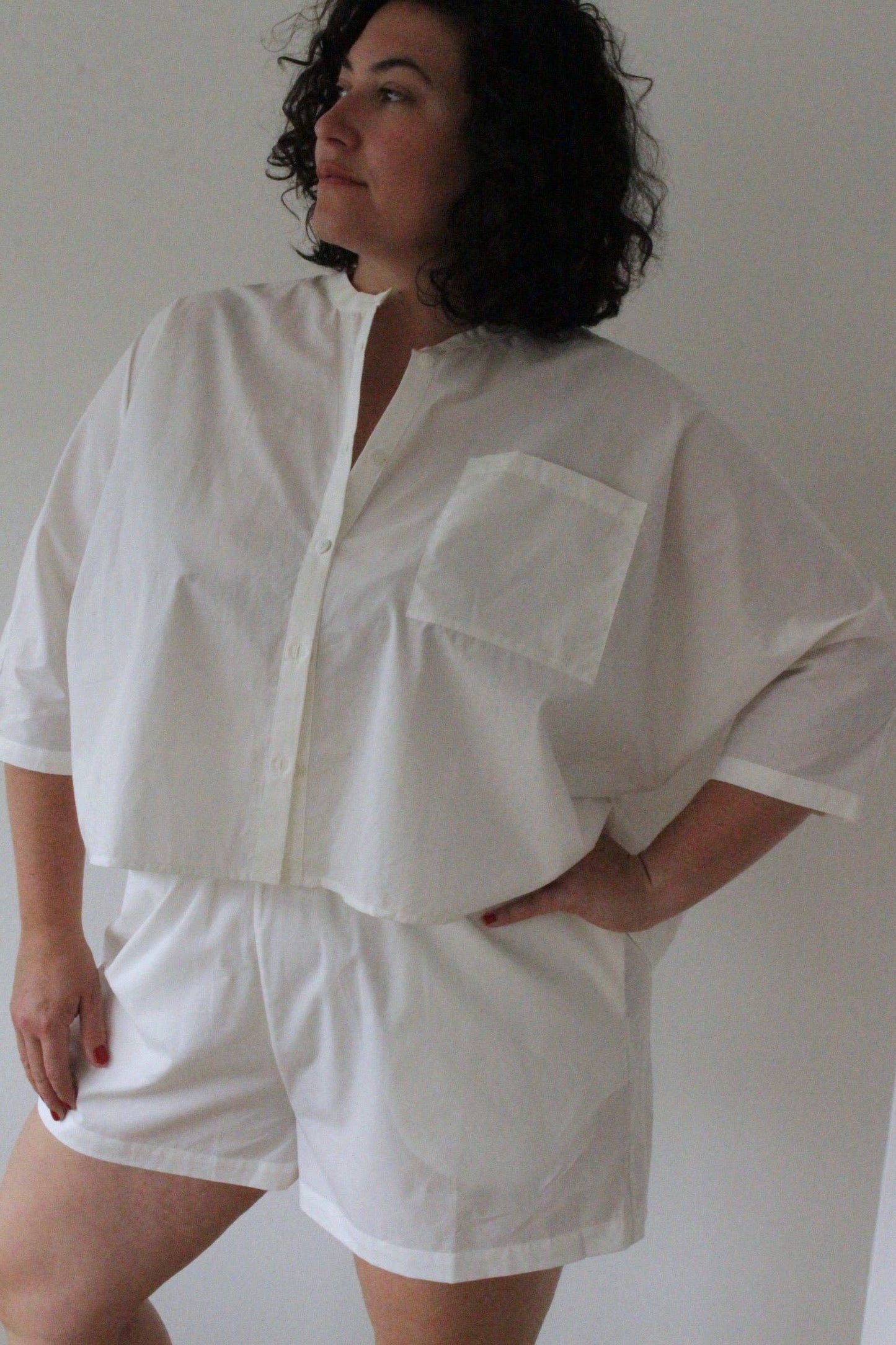 Na Nin - Adrian Cotton Poplin Top