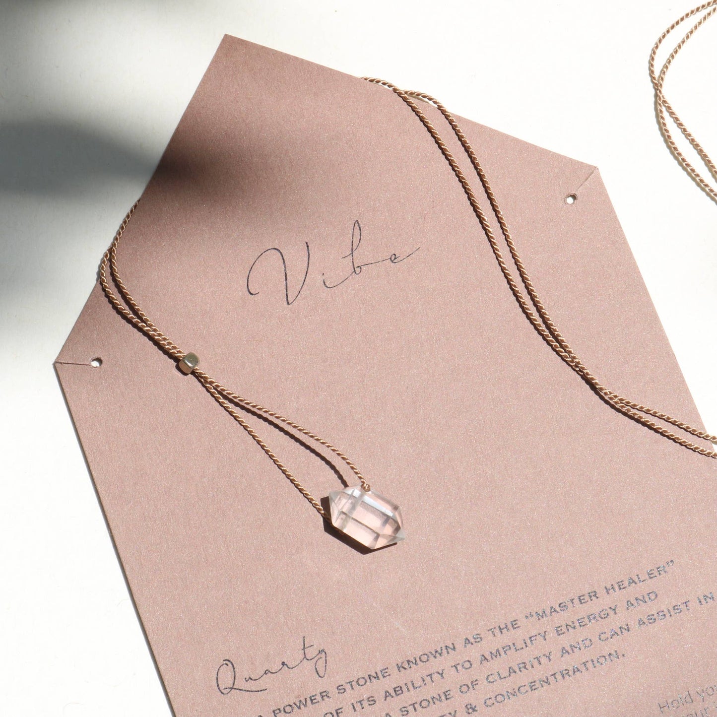 Vibe - VIBE NECKLACE | QUARTZ