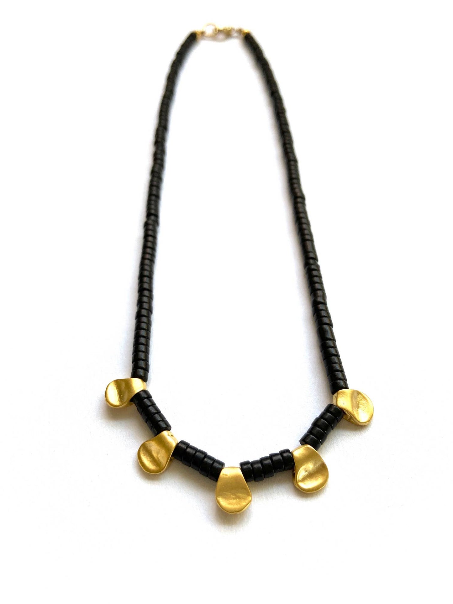 Heather Kahn - Penta Collar Necklace : Labradorite