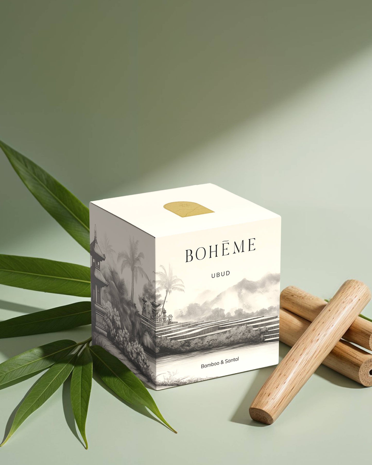 Boheme Fragrances - Ubud Candle Wholesale – Bamboo, Coconut & Sandalwood