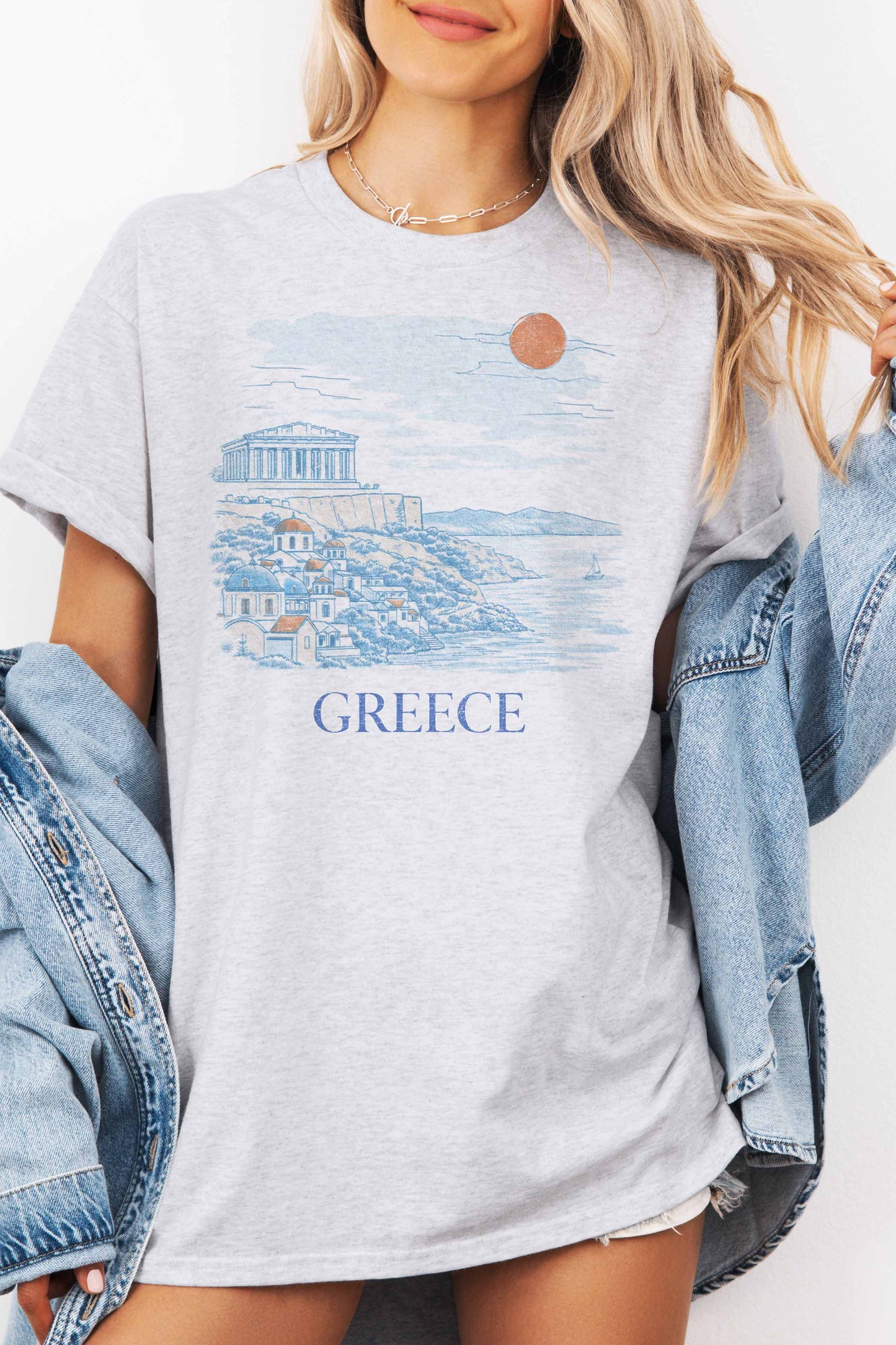GREECE OVERSIZED TEE