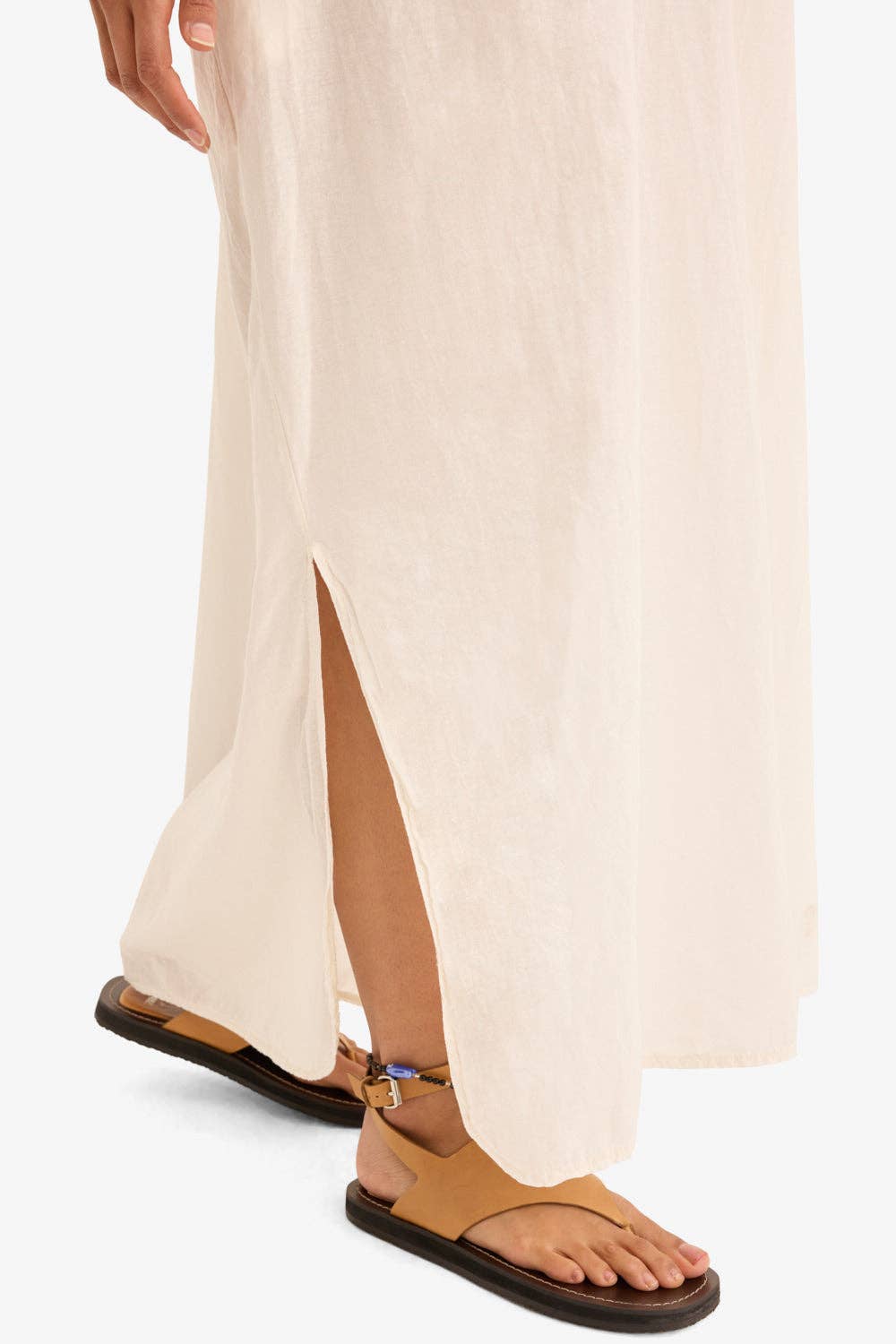 The Leah Dress in Ecru - Marché