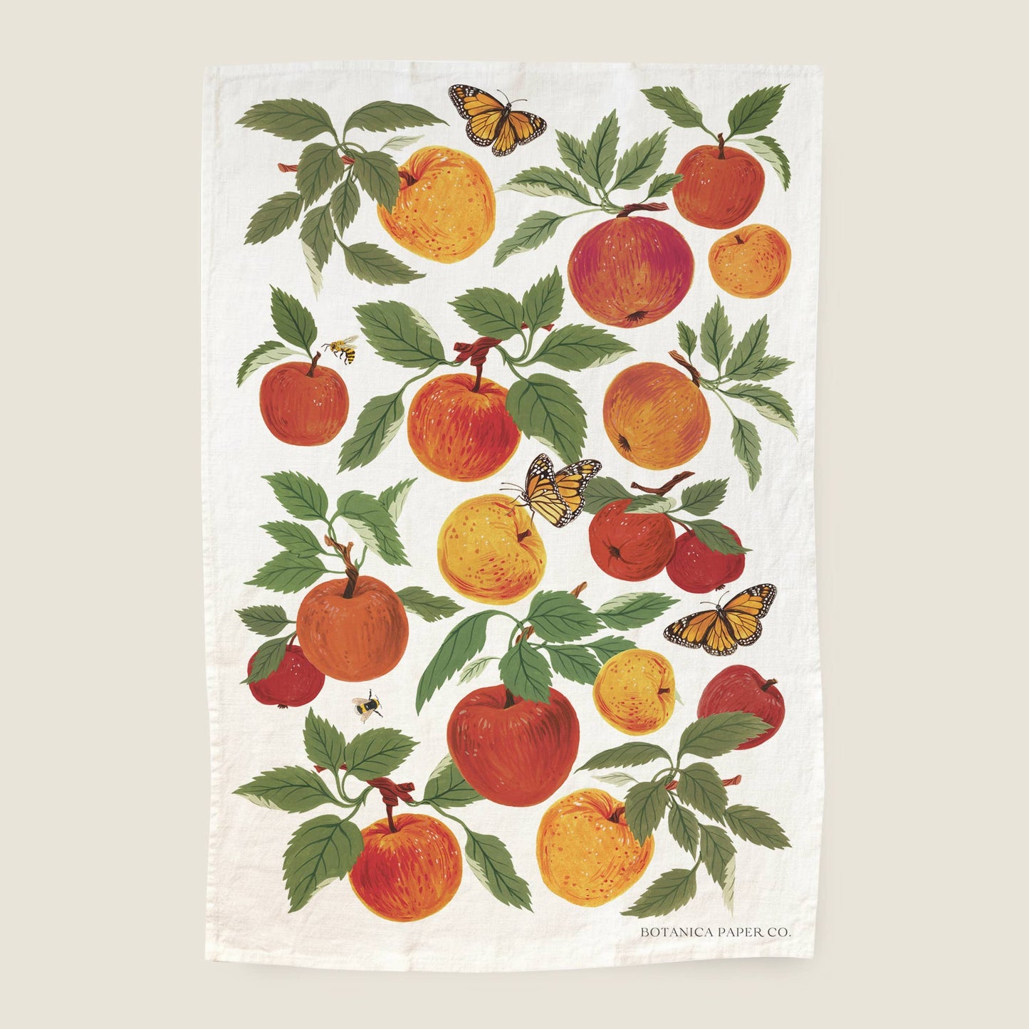 Botanica Paper Co. - APPLE ORCHARD | 100% LINEN TEA TOWEL