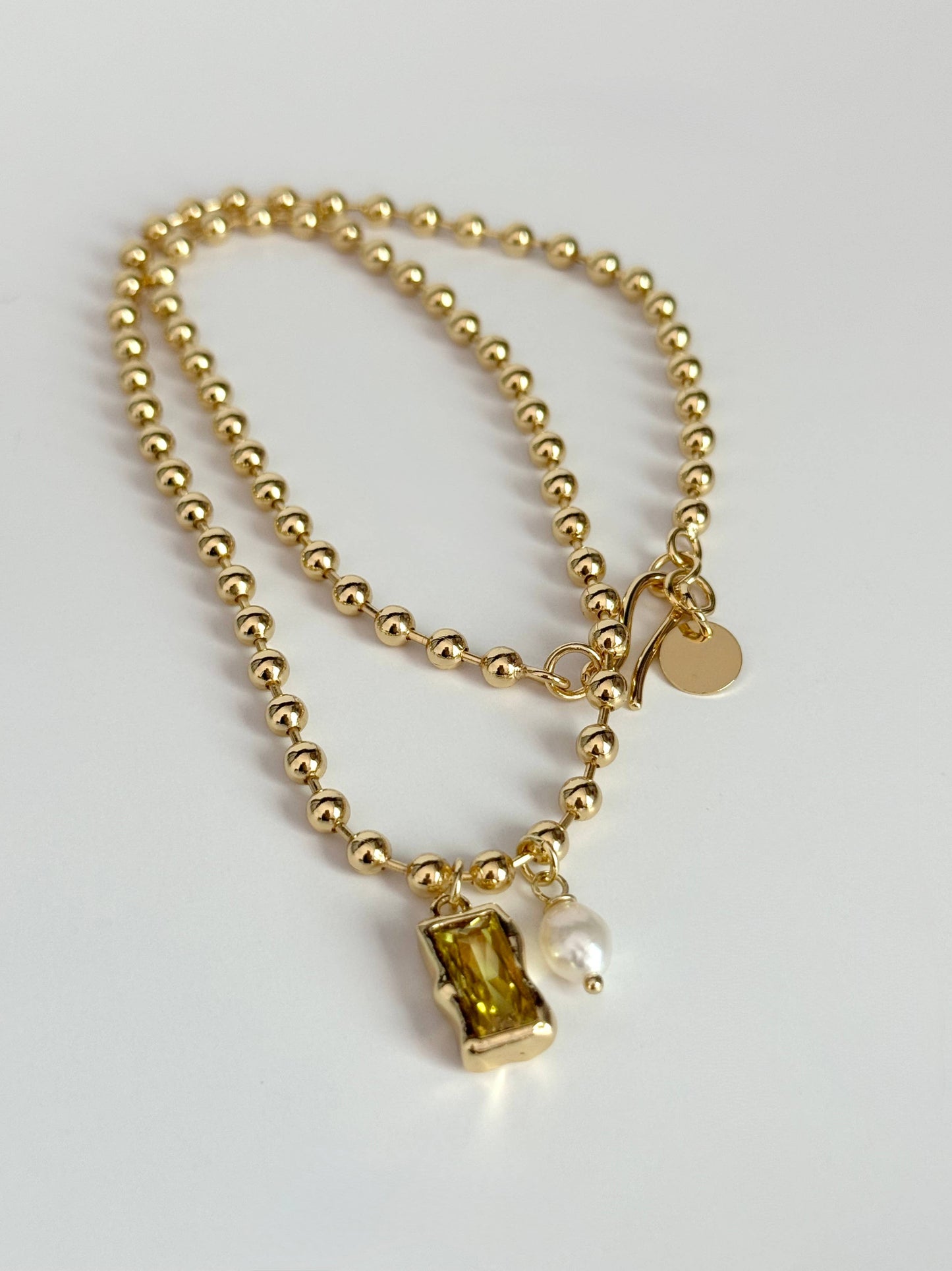 Tramps+Thieves - Cine Necklace : Citrine
