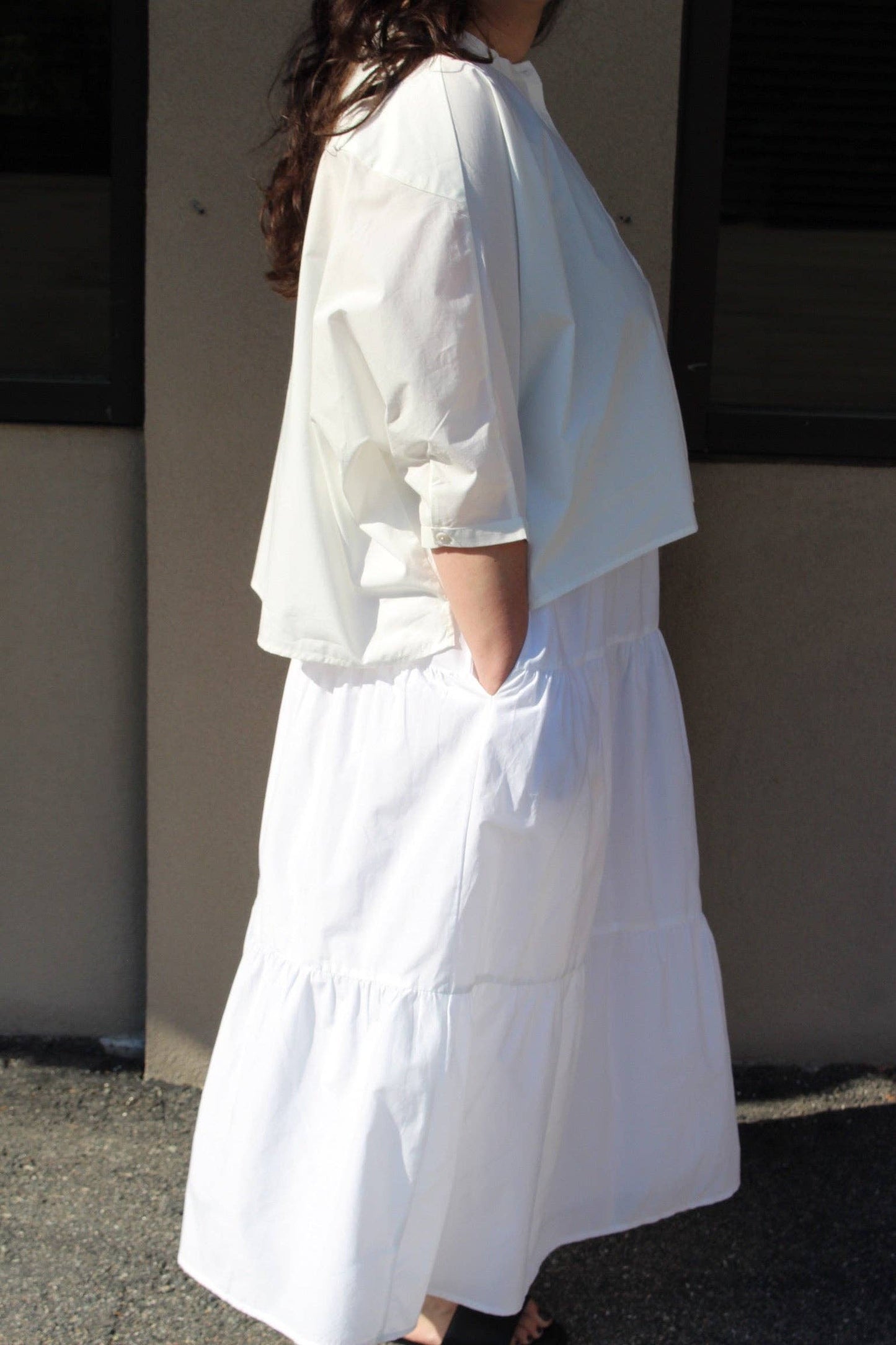 Na Nin - Adrian Cotton Poplin Top