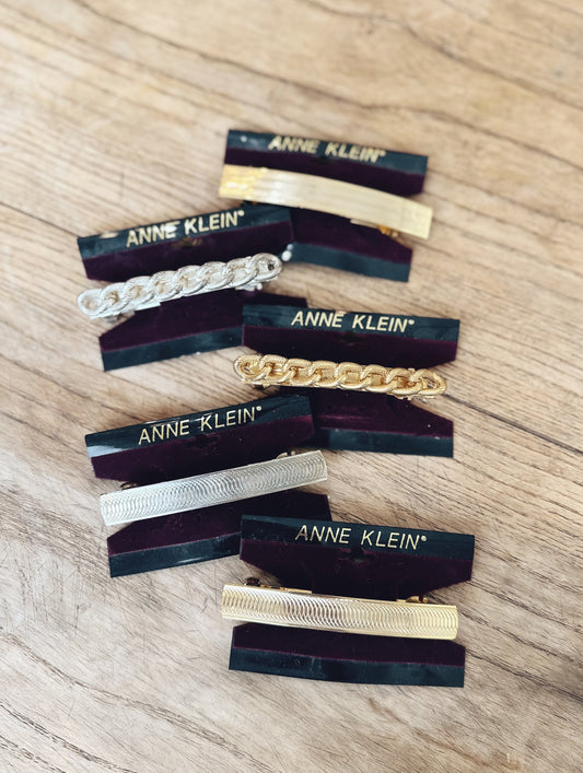 Vintage Anne Klein Barrettes
