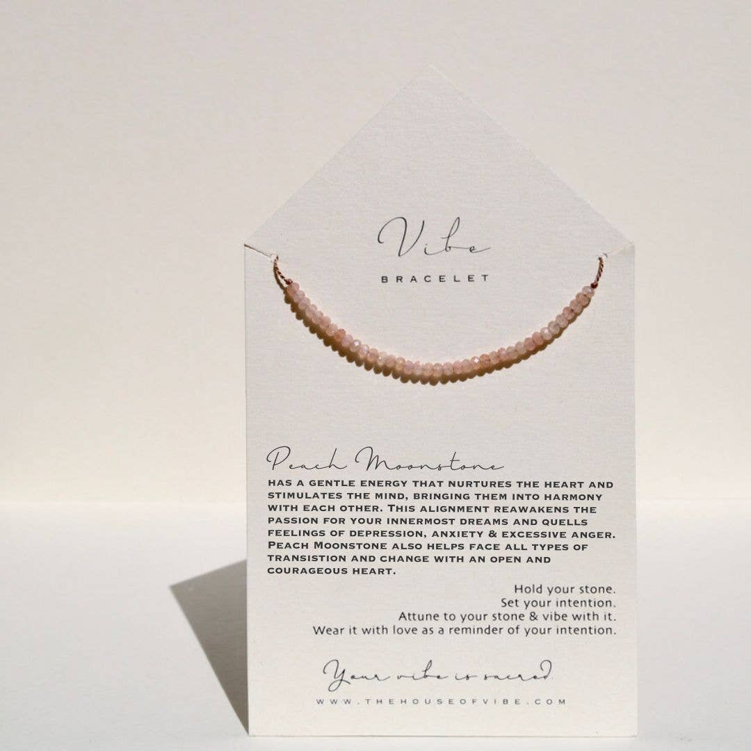Vibe - VIBE BRACELET | PEACH MOONSTONE